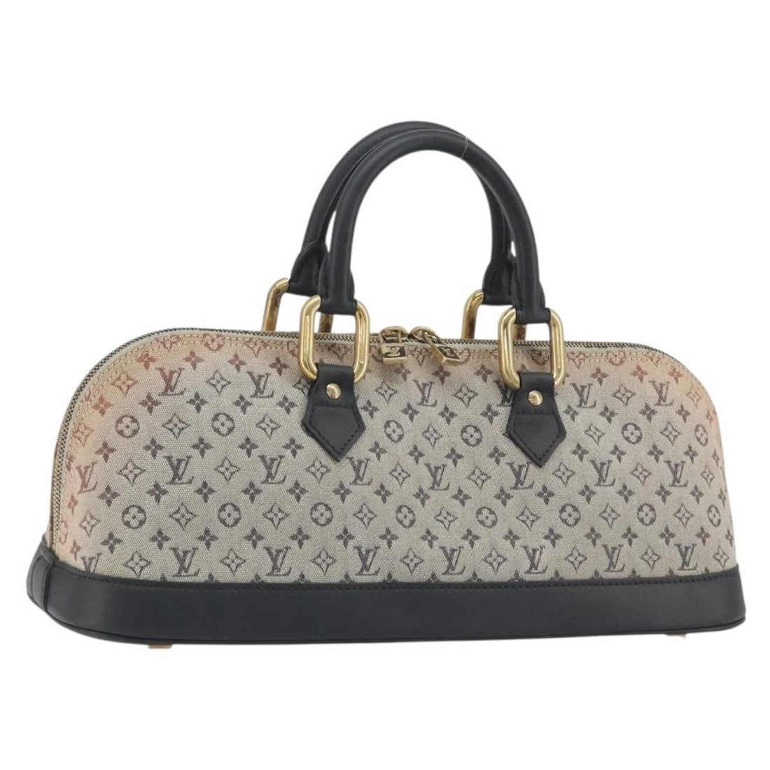 Louis Vuitton M92205 Mini Alma Blue Monogram Mini Canvas Handbag (1 of 18)