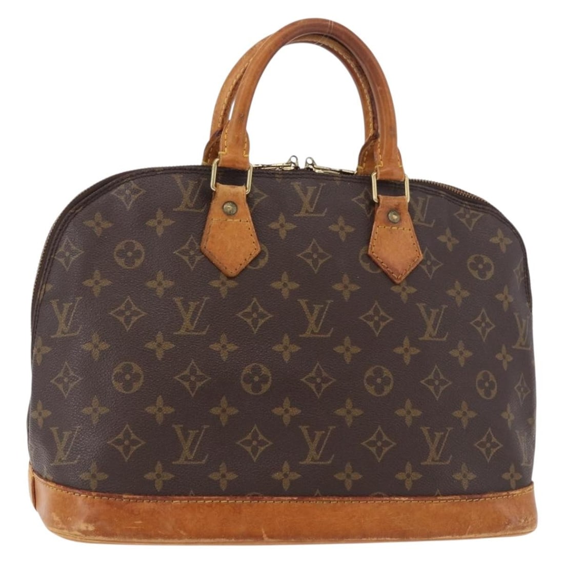 Louis Vuitton Alma M51130 Monogram Canvas Hand Bag France: Louis Vuitton Alma M51130 Monogram Canvas Hand Bag France Louis Vuitton Alma handbag in Monogram canvas, made in France. This women's handbag is offered as the item only; box and dust bag are not incl