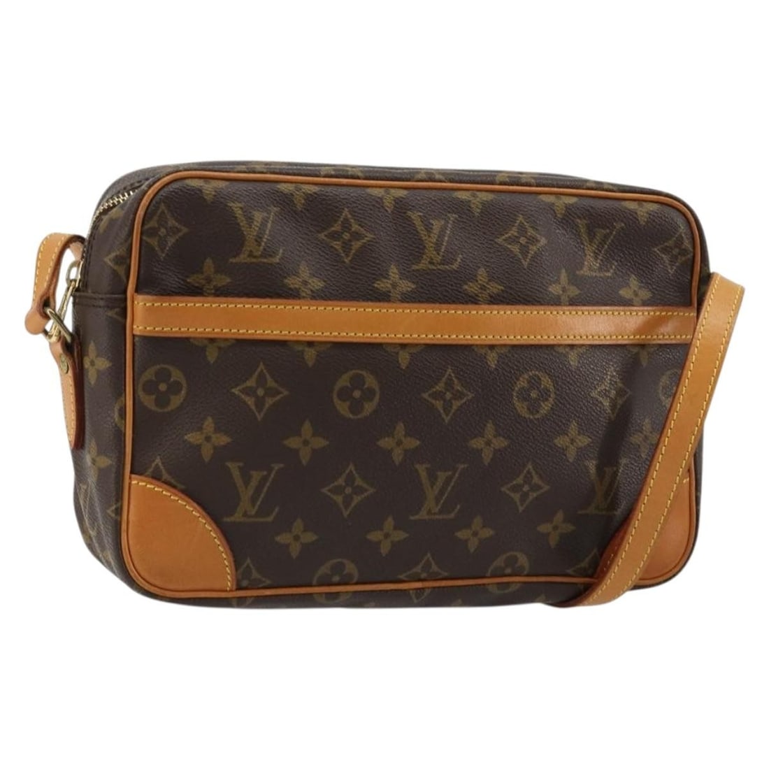 Louis Vuitton M51274 Trocadero 27 Monogram Canvas Shoulder Bag: Louis Vuitton M51274 Trocadero 27 Monogram Canvas Shoulder Bag Louis Vuitton Trocadero 27 shoulder bag in Monogram canvas, model M51274. Made in France, this women's bag features an adjustable shoulde