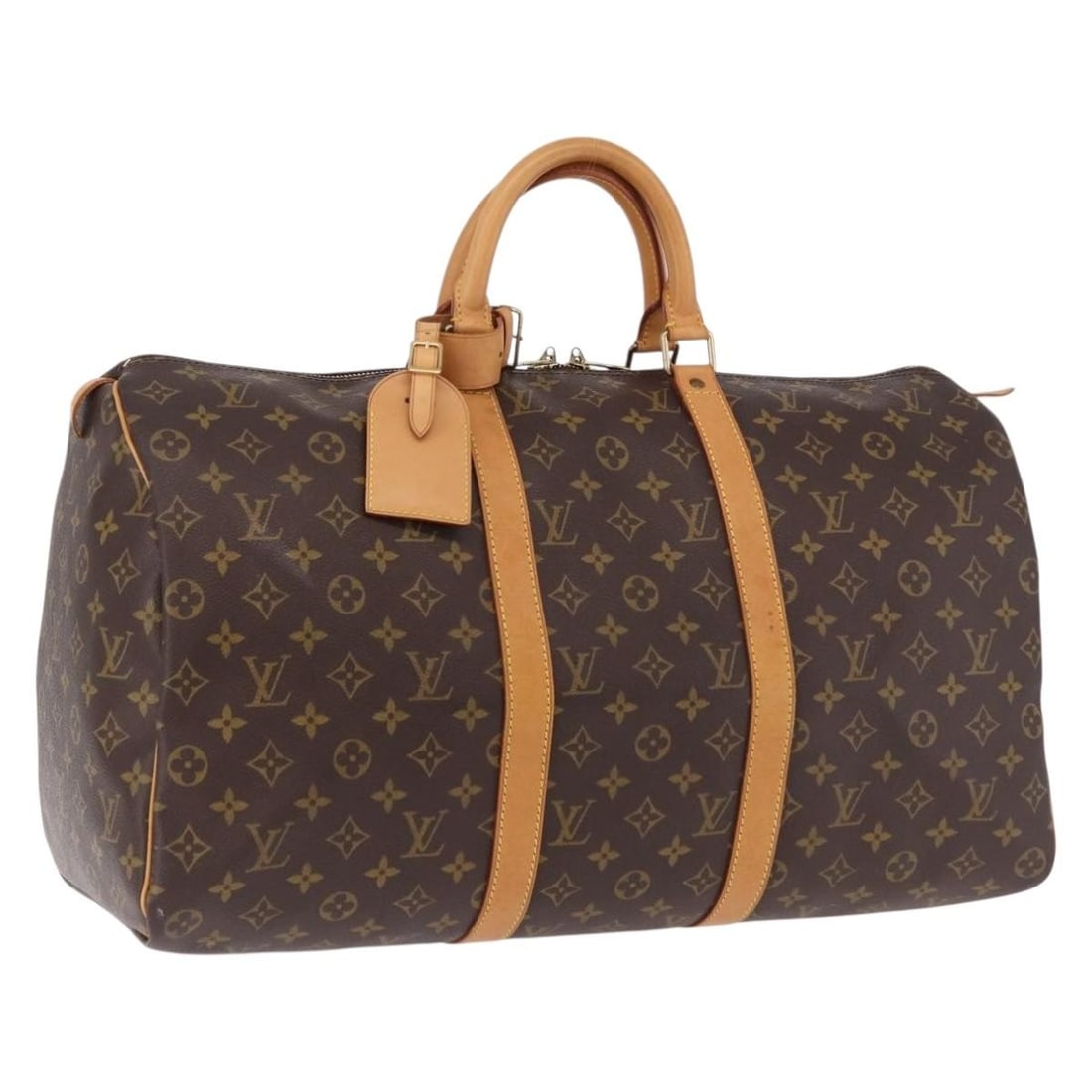 Louis Vuitton M41426 Keepall 50 Monogram Canvas Boston Bag (1 of 18)