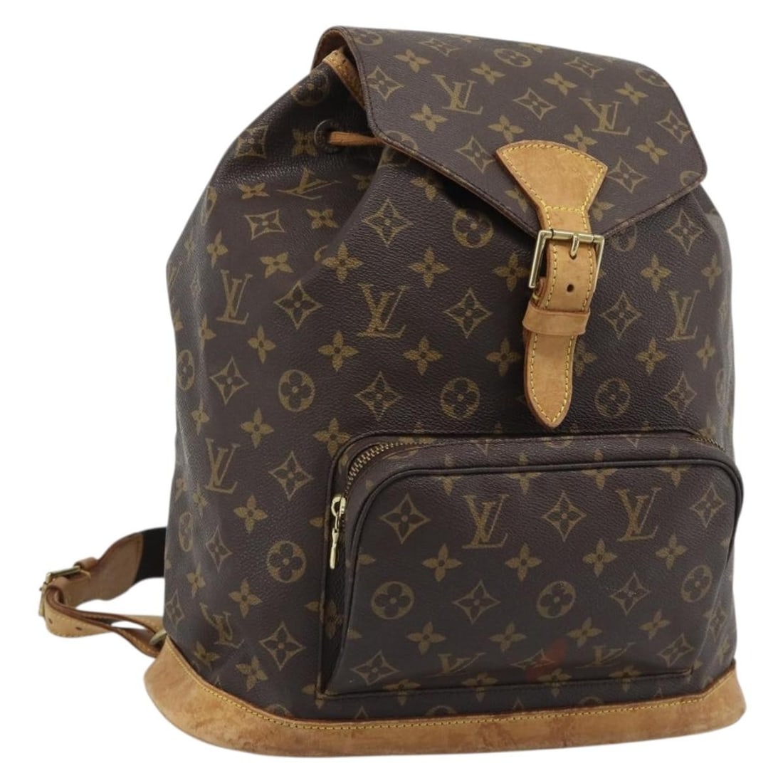 Louis Vuitton M51135 Montsouris GM Monogram Canvas Backpack: Louis Vuitton M51135 Montsouris GM Monogram Canvas Backpack Louis Vuitton Montsouris GM backpack in Monogram canvas. This women's backpack was made in France and includes only the item shown, with no 