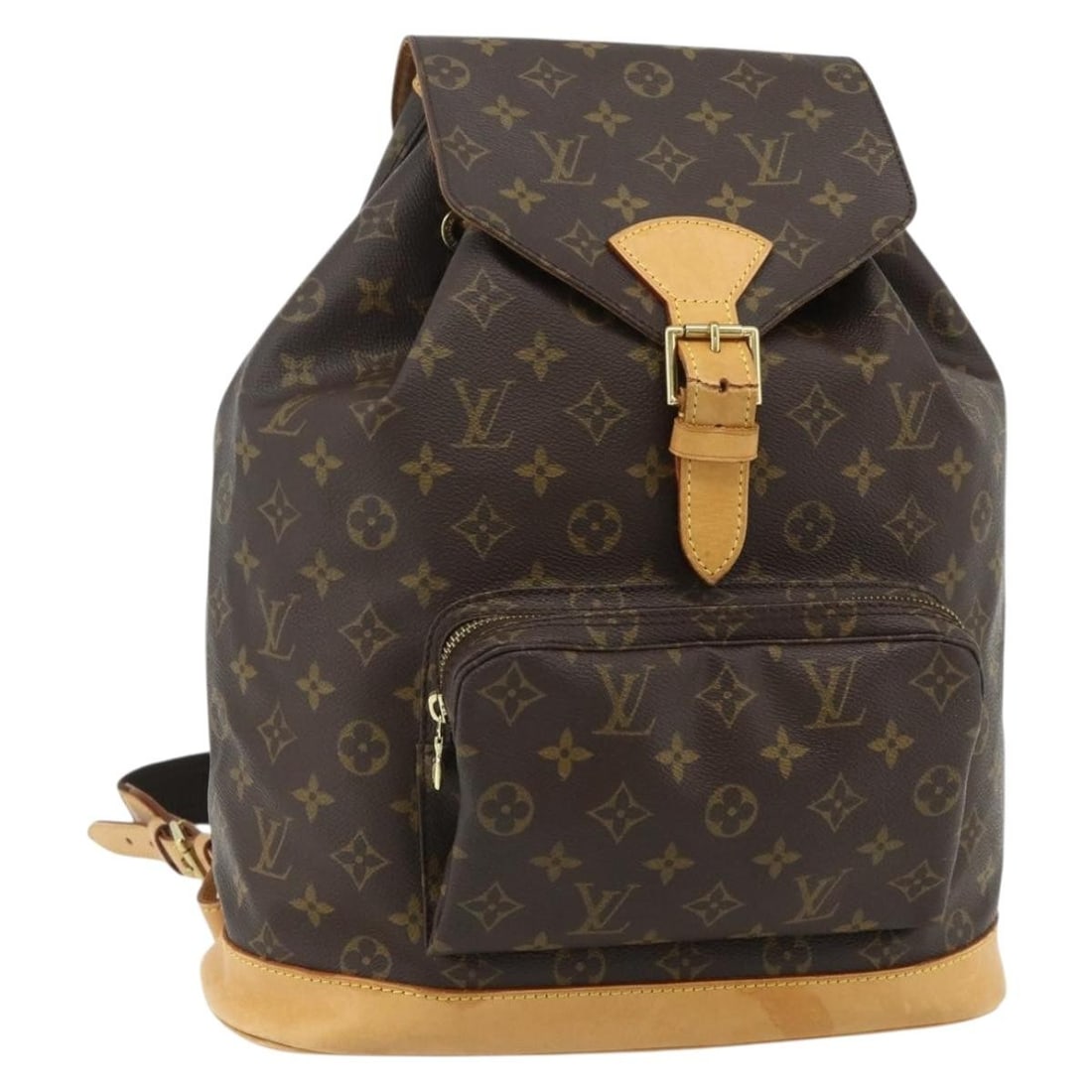 Louis Vuitton M51135 Montsouris GM Monogram Canvas Backpack: Louis Vuitton M51135 Montsouris GM Monogram Canvas Backpack Louis Vuitton Monogram Montsouris GM backpack in Monogram Canvas, made in France. This women's backpack features the Monogram exterior and m