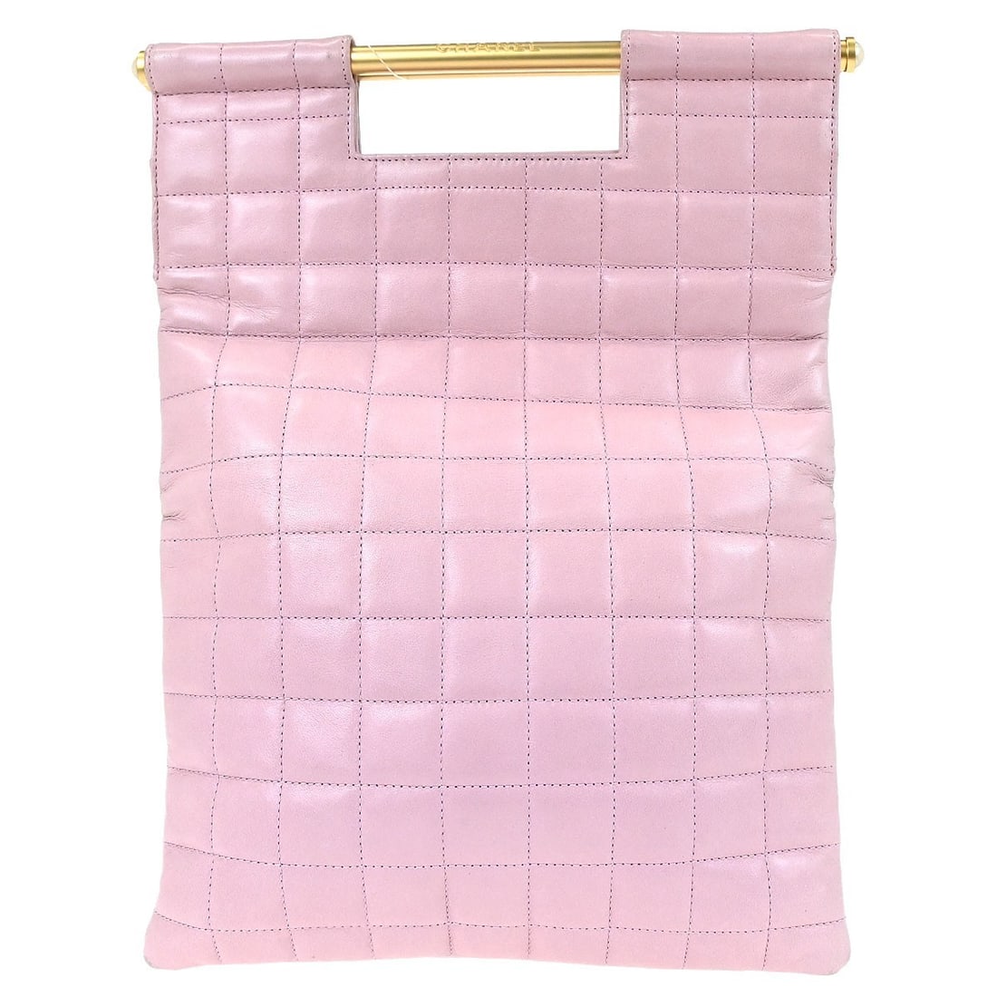 Chanel Coco Mark Pink Leather Tote Bag: Chanel Coco Mark Pink Leather Tote Bag This Chanel Coco Mark Leather Tote Bag features a classic design crafted from pink leather. Designed for unisex use, it offers a spacious interior and comes with