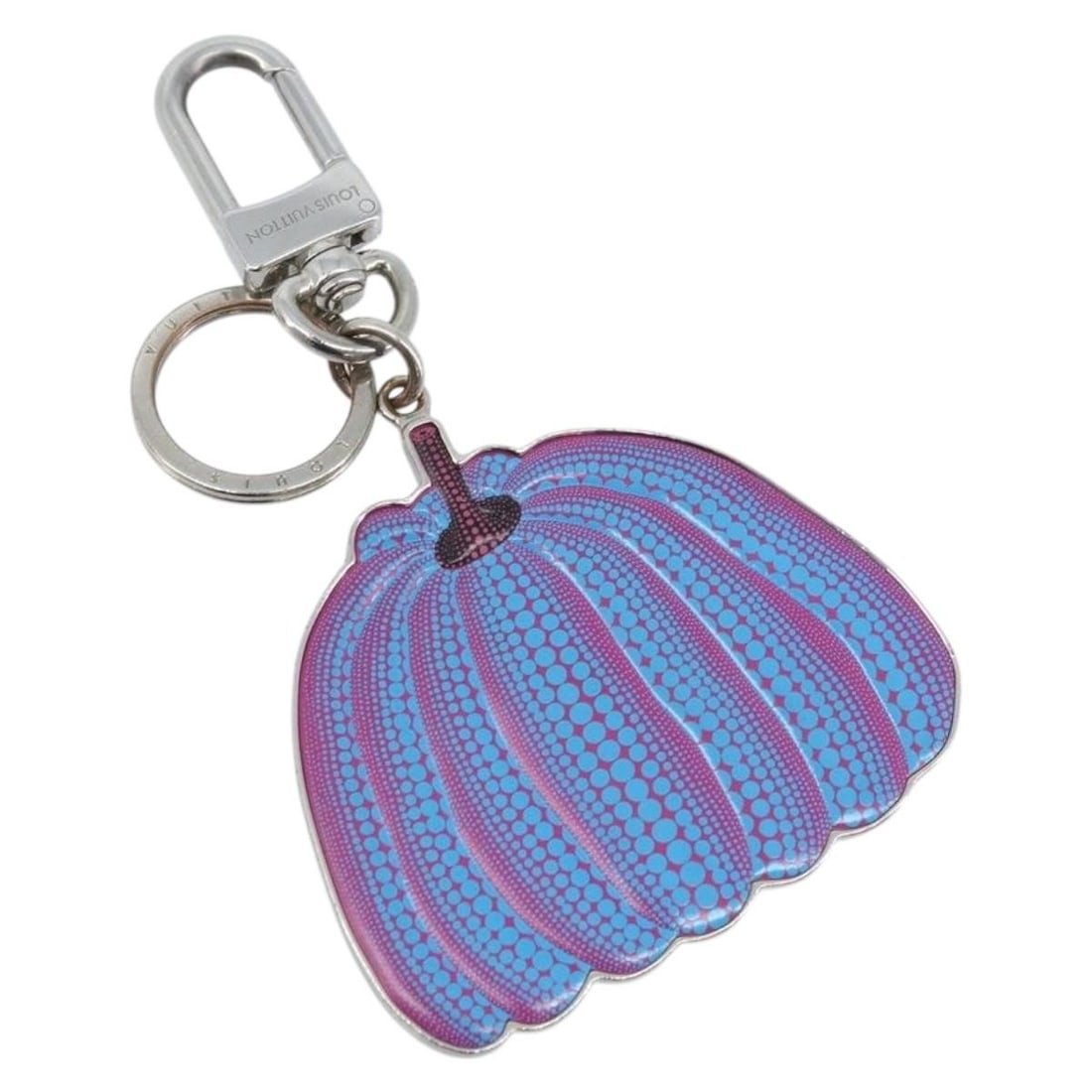 Blue Metal Charm Louis Vuitton LVxYK Porte Cles Pumpkin M01100 (1 of 9)