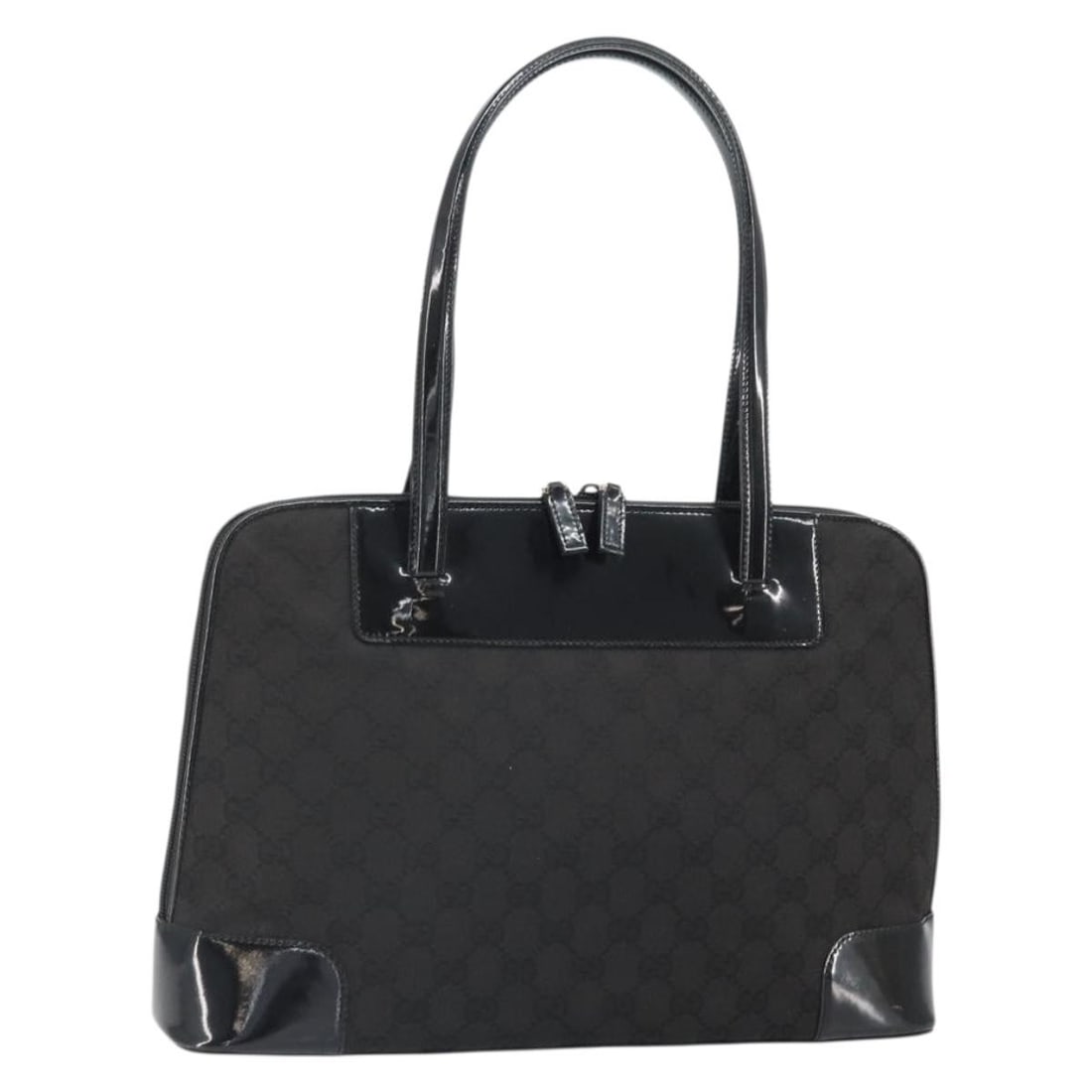 Gucci Black and Gold GG Canvas Tote Purse Italy 002 1122 3444 Women: Gucci Black and Gold GG Canvas Tote Purse Italy 002 1122 3444 Women This Gucci GG Canvas tote bag features a black and gold color scheme with the signature GG canvas exterior. Designed for women, it o