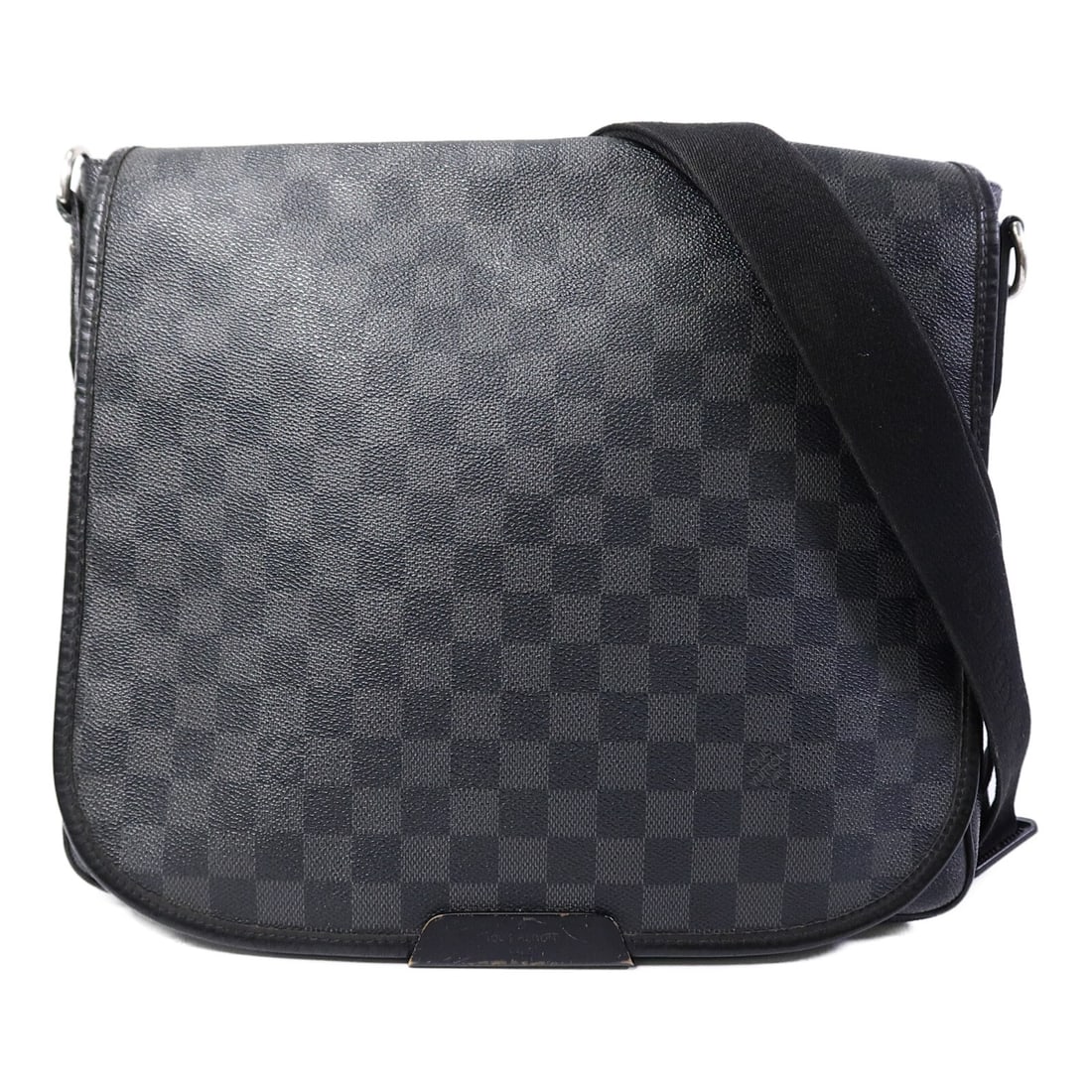 Louis Vuitton Daniel MM N58029 shoulder bag Damier Graphite black (1 of 18)
