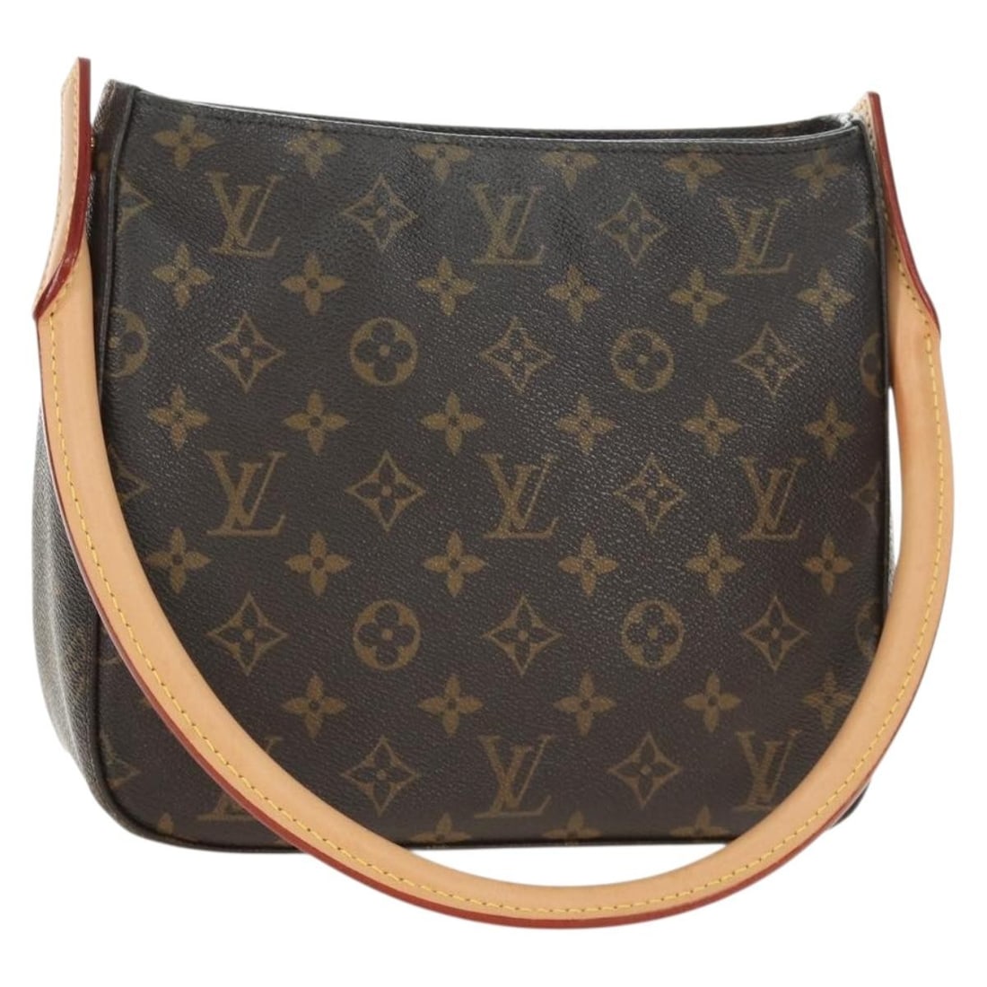 Louis Vuitton Looping MM Monogram Canvas Shoulder Bag M51146: Louis Vuitton Looping MM Monogram Canvas Shoulder Bag M51146 Louis Vuitton Looping MM shoulder bag in Monogram canvas with a curved shoulder strap and dust bag included. Made in France, this women's b