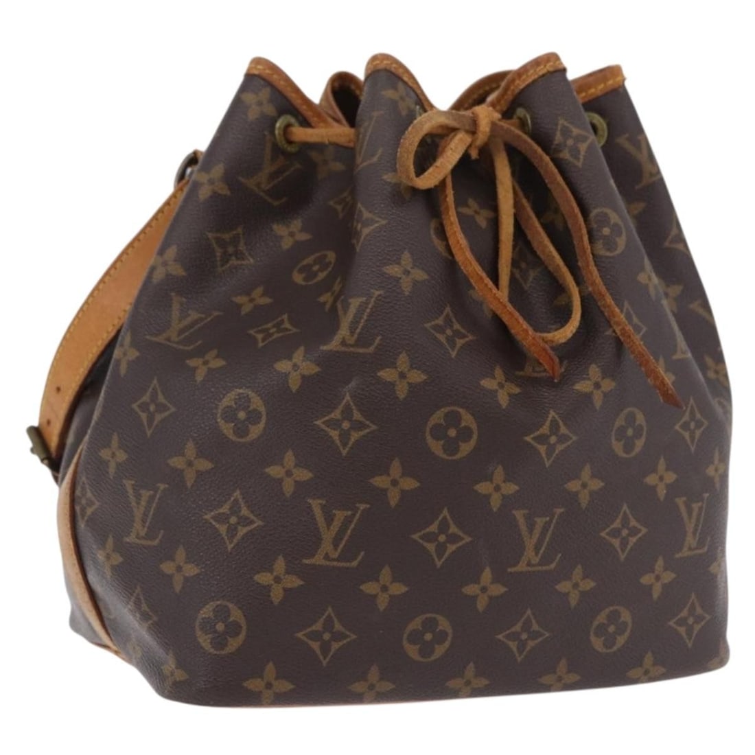 Louis Vuitton M42226 Petit Noe Monogram Canvas Shoulder Bag: Louis Vuitton M42226 Petit Noe Monogram Canvas Shoulder Bag Louis Vuitton Petit Noe shoulder bag in Monogram canvas, model M42226. This women's bag was made in France and features an adjustable should