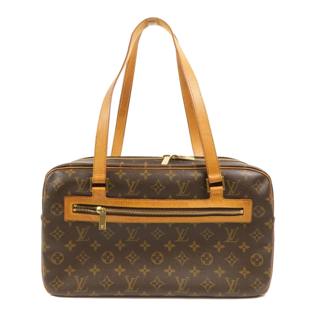 Louis Vuitton Cite GM M51181 Monogram Shoulder Bag Brown: Louis Vuitton Cite GM M51181 Monogram Shoulder Bag Brown Louis Vuitton Cite GM shoulder bag in brown Monogram PVC coated canvas. This women's bag features a shoulder strap, zip closure, and multiple i