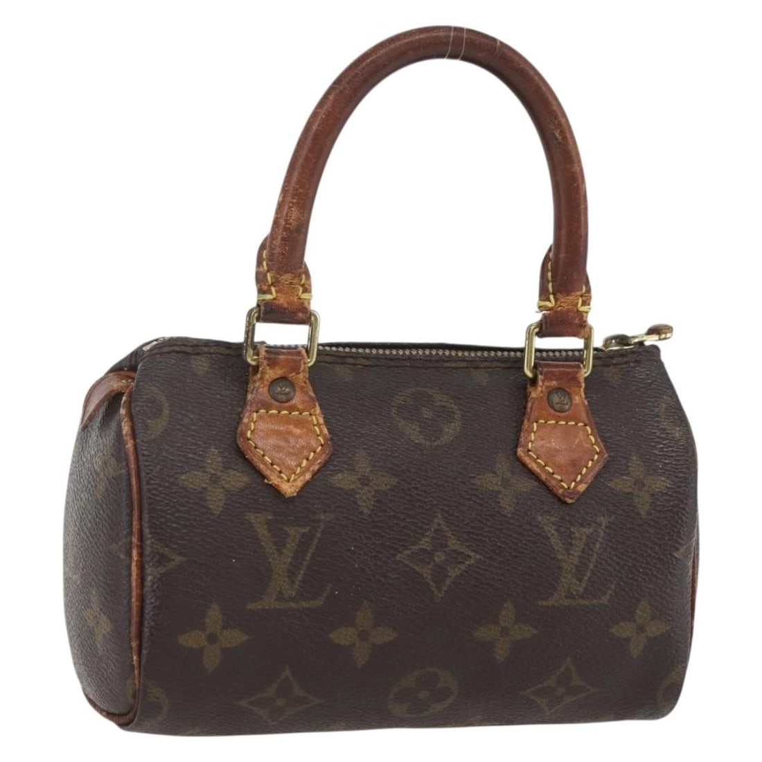 Louis Vuitton M41534 Mini Speedy Monogram Canvas Handbag: Louis Vuitton M41534 Mini Speedy Monogram Canvas Handbag Louis Vuitton Monogram Mini Speedy handbag in monogram canvas, made in France. This compact women's handbag is offered without the original box