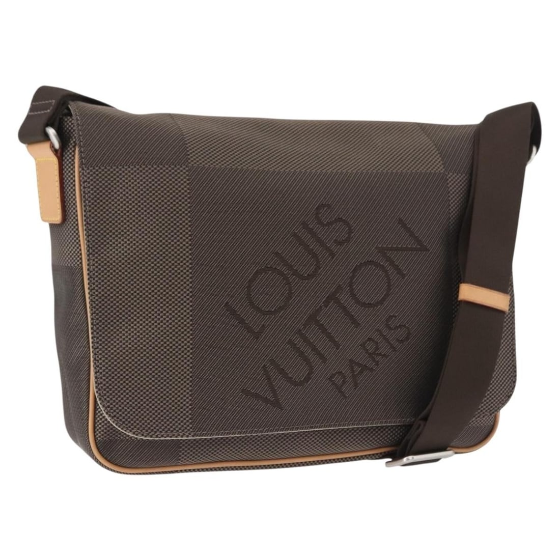 Louis Vuitton M93617 Petite Message Tail Damier Geant Shoulder Bag (1 of 9)