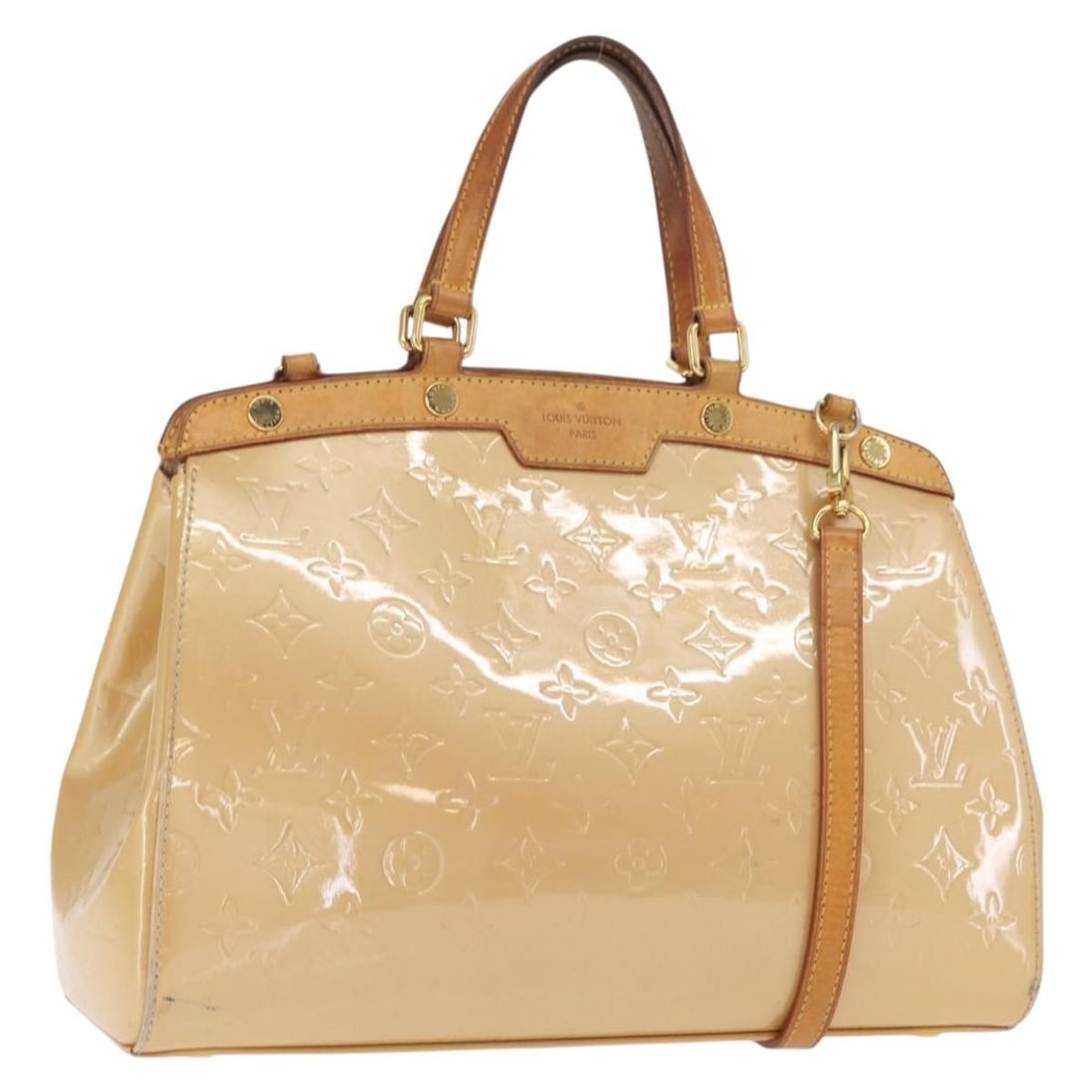 Louis Vuitton Blair MM Patent Leather Bag in Rose Velur with Strap M91588: Louis Vuitton Blair MM Patent Leather Bag in Rose Velur with Strap M91588 This Louis Vuitton Blair MM handbag features the Monogram Vernis patent leather in Rose Velur. The bag includes a shoulder str