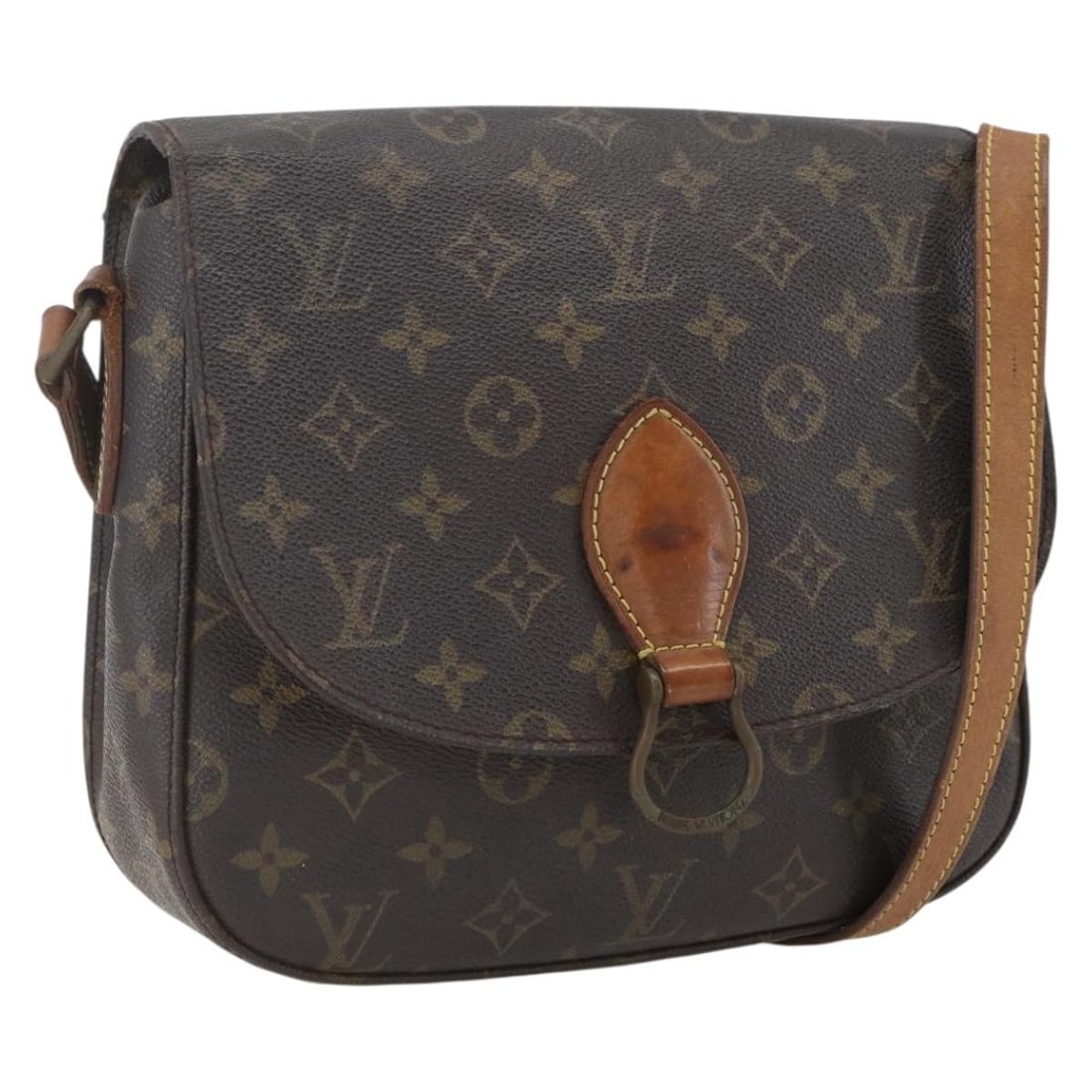 Louis Vuitton M51242 Saint Cloud GM Monogram Canvas Shoulder Bag: Louis Vuitton M51242 Saint Cloud GM Monogram Canvas Shoulder Bag Louis Vuitton Saint Cloud GM shoulder bag in Monogram canvas, made in France. This women's bag features an adjustable shoulder strap an