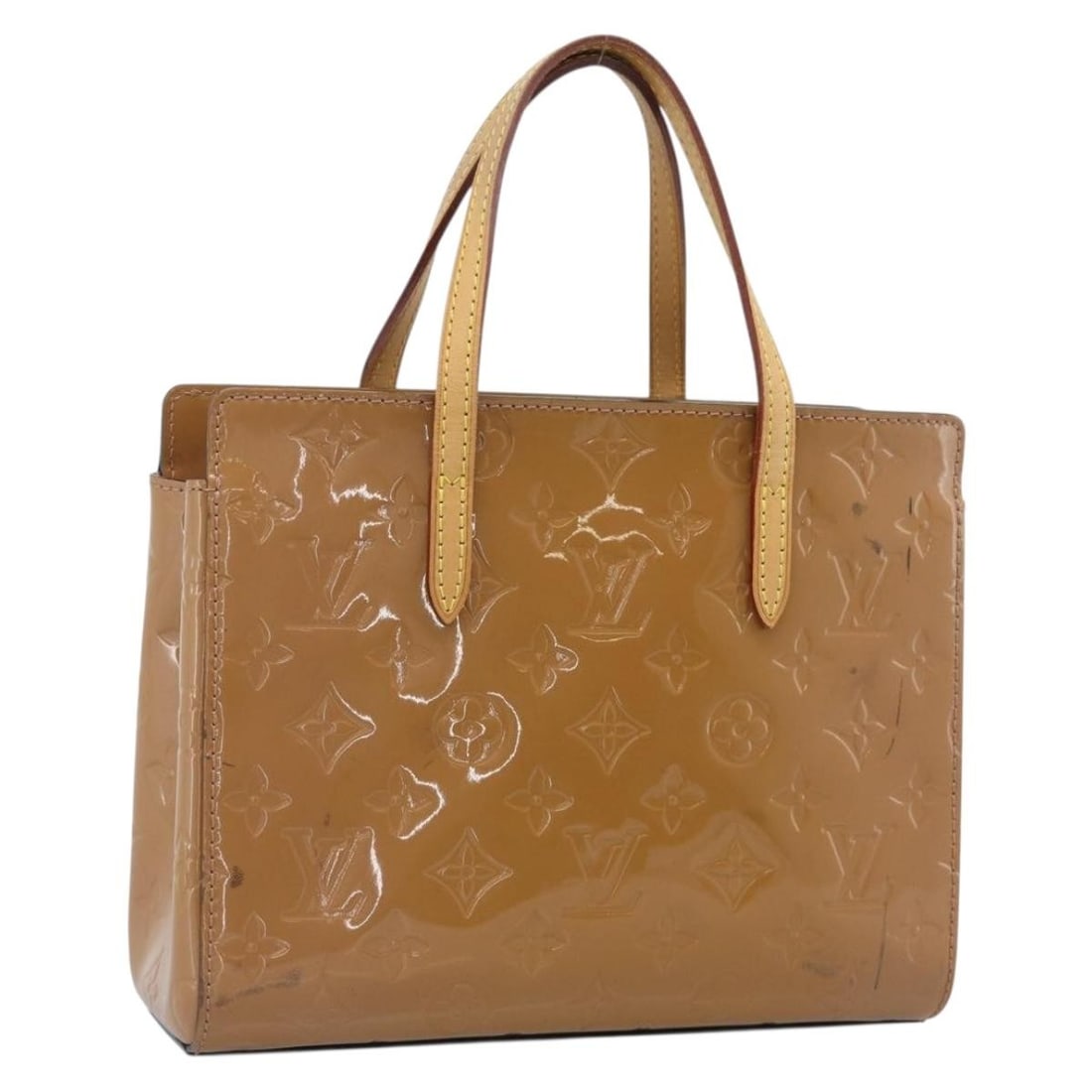 Louis Vuitton M90015 Catalina BB Monogram Vernis Patent Leather Handbag: Louis Vuitton M90015 Catalina BB Monogram Vernis Patent Leather Handbag Louis Vuitton Monogram Vernis Catalina BB handbag in Rose Velours patent leather. Made in France, this women's handbag is offere