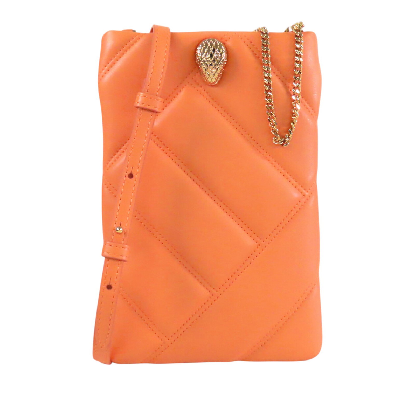 Bvlgari Serpenti Cabochon leather phone case crossbody bag: Bvlgari Serpenti Cabochon leather phone case crossbody bag Bvlgari Serpenti Cabochon phone case crossbody crafted in leather. This compact crossbody design features a chain-link and adjustable leather