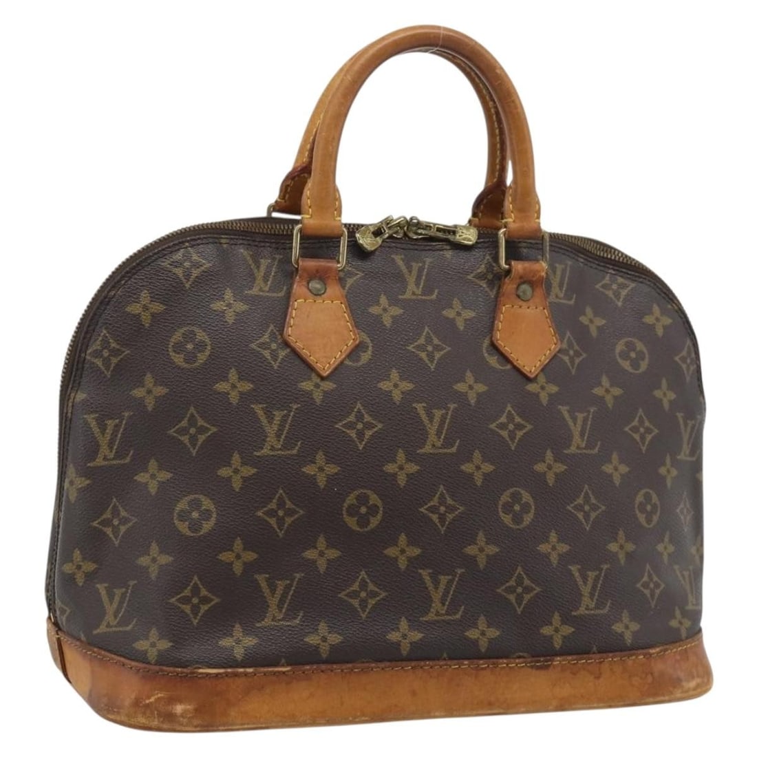 Louis Vuitton M53151 Alma PM Monogram Canvas Handbag: Louis Vuitton M53151 Alma PM Monogram Canvas Handbag Louis Vuitton Alma PM handbag in Monogram canvas, made in France. This women's handbag is offered without the original box or dust bag; only the it