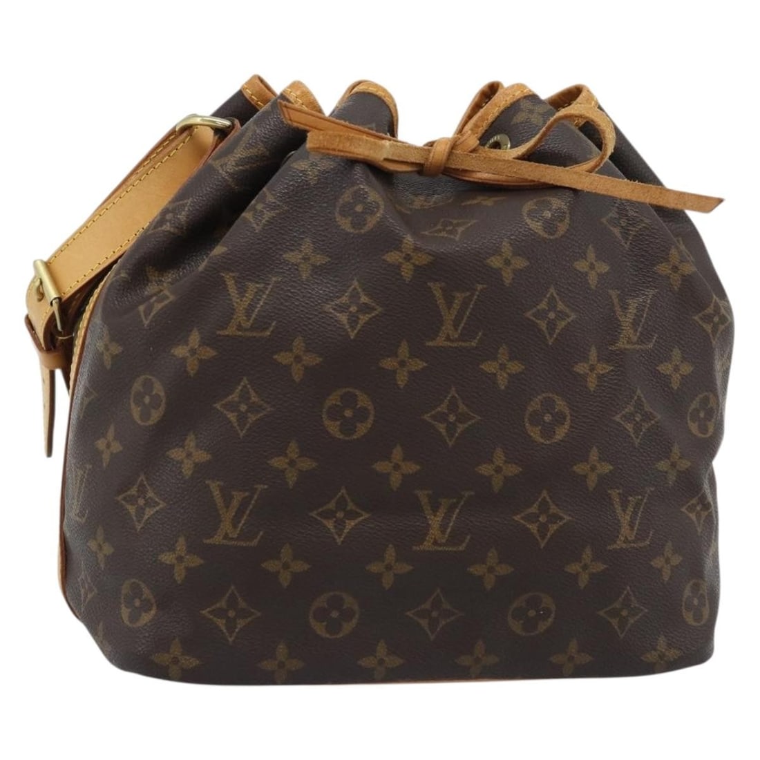 Louis Vuitton M42226 Petit Noe Monogram Canvas Shoulder Bag: Louis Vuitton M42226 Petit Noe Monogram Canvas Shoulder Bag Louis Vuitton Petit Noe shoulder bag in Monogram Canvas, made in France. This women's bag features the classic Monogram color and comes in a