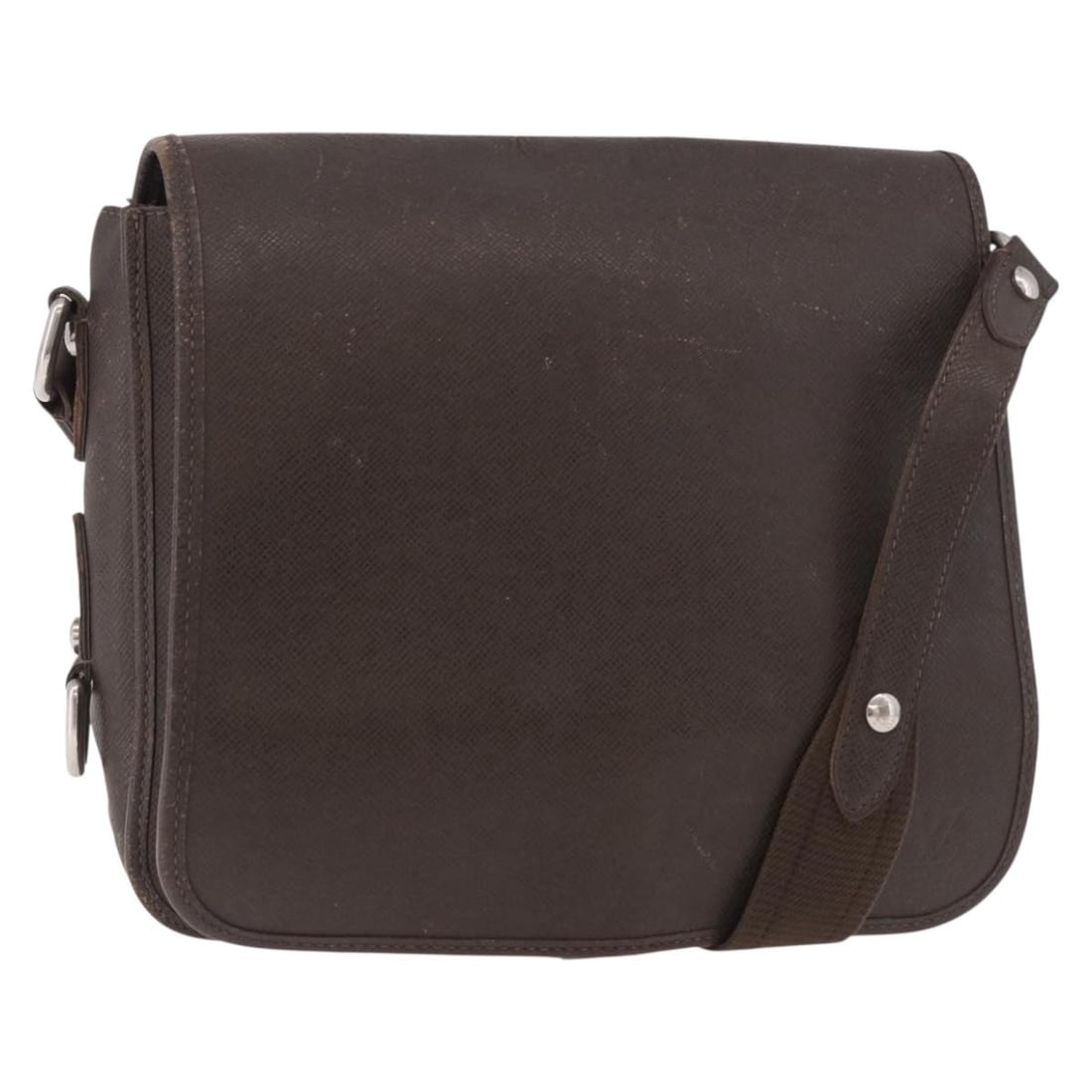 Louis Vuitton M32488 Andrei Taiga Leather Shoulder Bag Grizzly (1 of 18)