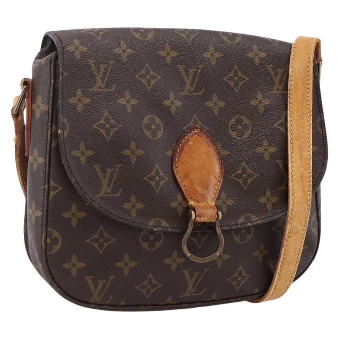 Louis Vuitton M51242 Saint Cloud GM Monogram Canvas Shoulder Bag: Louis Vuitton M51242 Saint Cloud GM Monogram Canvas Shoulder Bag Louis Vuitton Saint Cloud GM shoulder bag in Monogram canvas, made in France. This women's bag includes an adjustable shoulder strap an
