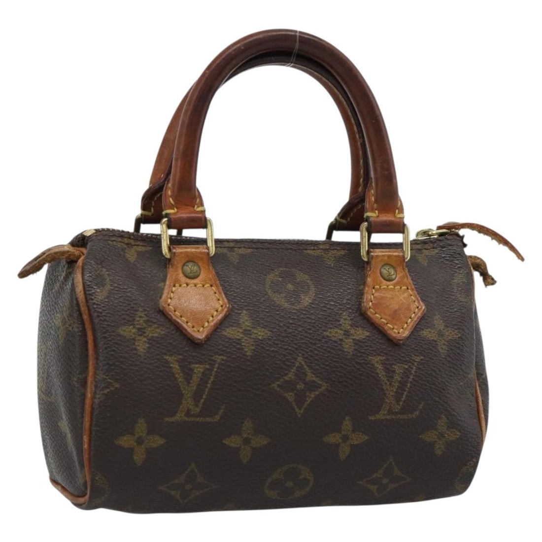 Louis Vuitton M41534 Mini Speedy Monogram Canvas Handbag: Louis Vuitton M41534 Mini Speedy Monogram Canvas Handbag Louis Vuitton Monogram Mini Speedy handbag in monogram canvas. This women's handbag was made in France and is offered without the original box 