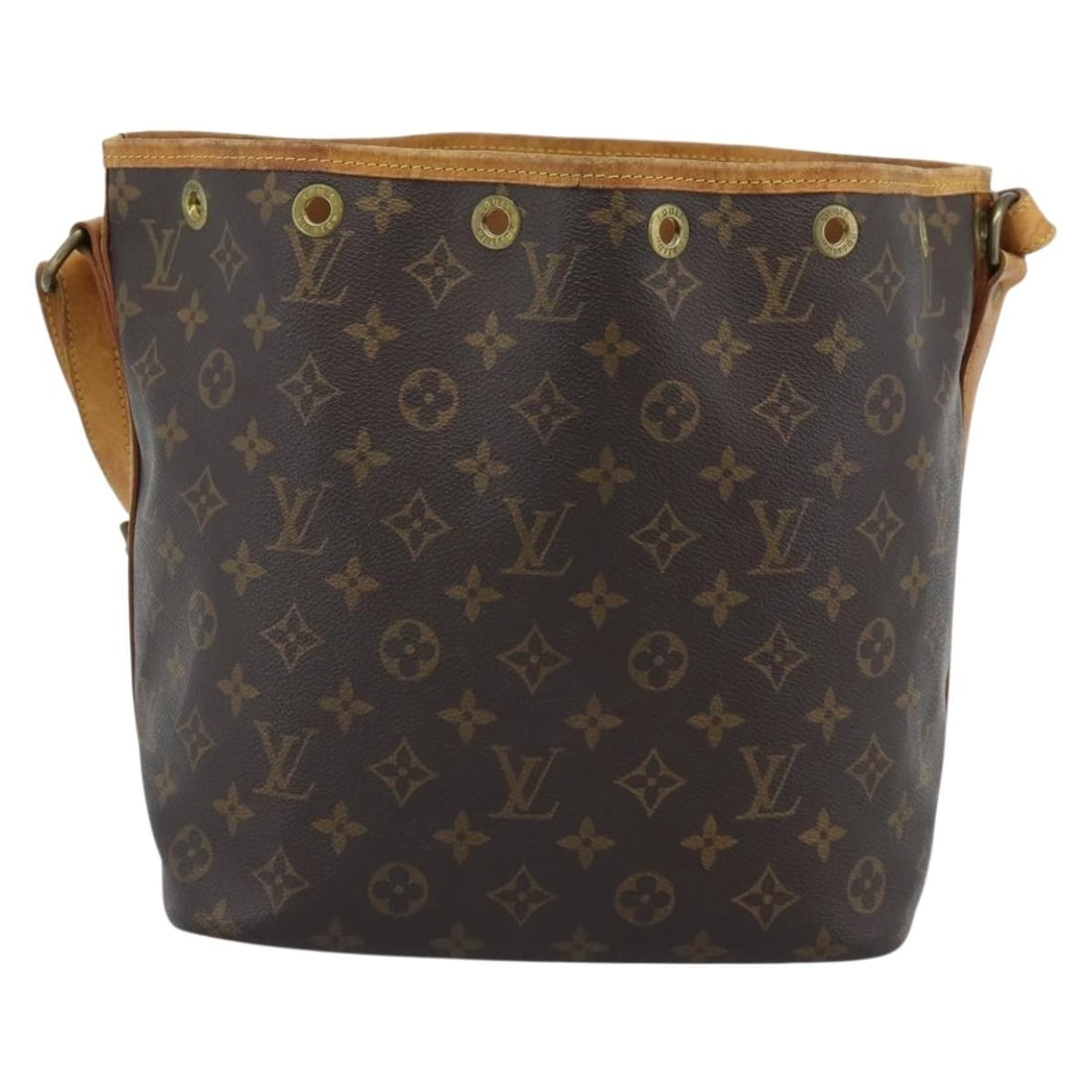 Louis Vuitton M42226 Petit Noe Monogram Canvas Shoulder Bag: Louis Vuitton M42226 Petit Noe Monogram Canvas Shoulder Bag Authentic Louis Vuitton Petit Noe shoulder bag in Monogram canvas, model M42226, made in France. This women's shoulder bag includes only the