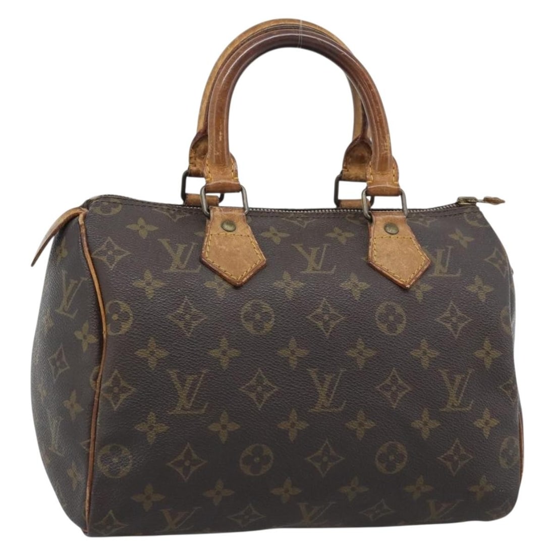 Louis Vuitton M41528 Speedy 25 Monogram Canvas Handbag: Louis Vuitton M41528 Speedy 25 Monogram Canvas Handbag Louis Vuitton Speedy 25 handbag in Monogram canvas, made in France. This women's handbag is offered without the original box or dust bag; only th