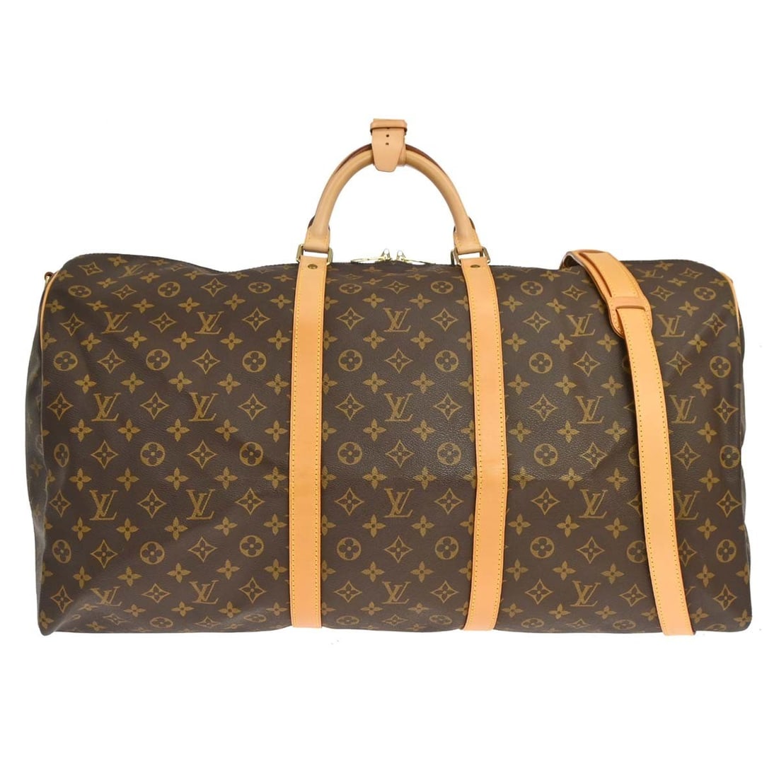 Louis Vuitton Keepall Bandouliere 60 Monogram Canvas Travel Duffle M41412 (1 of 15)