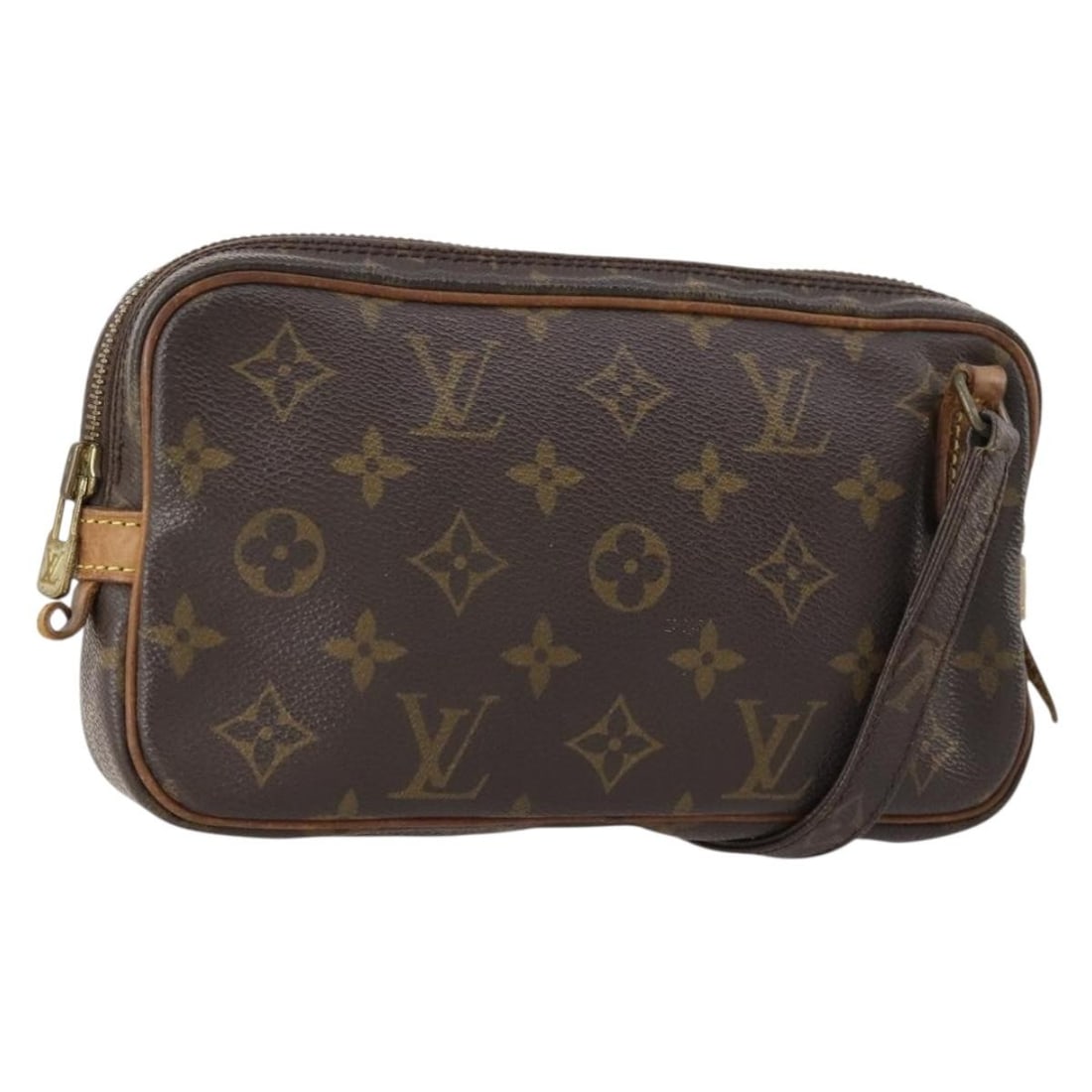Louis Vuitton Marly Bandouliere Monogram Canvas Shoulder Bag M51828 France: Louis Vuitton Marly Bandouliere Monogram Canvas Shoulder Bag M51828 France This is a Louis Vuitton Monogram Marly Bandouliere shoulder bag crafted from the signature monogram canvas. Designed for wome