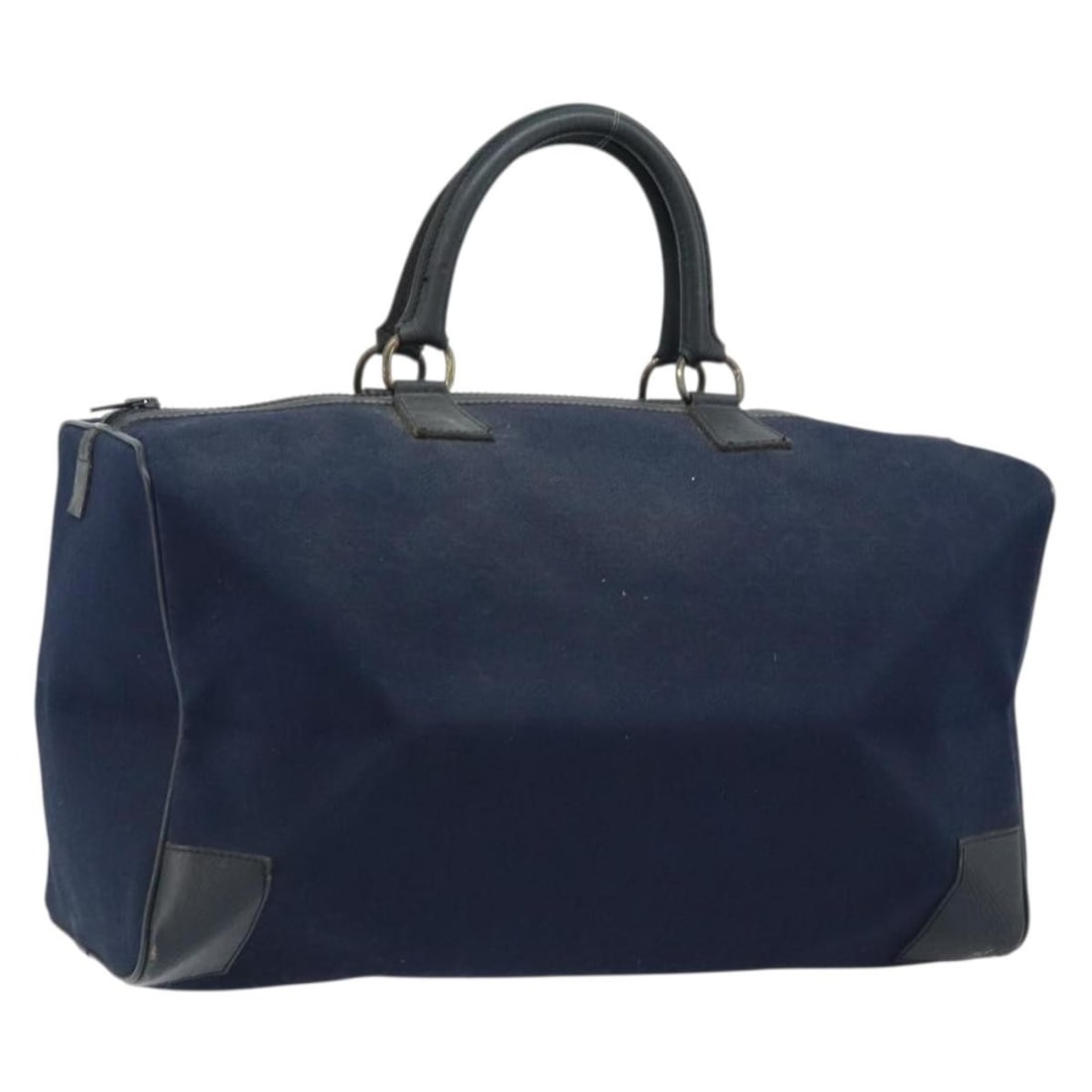 Celine Sulky Boston Canvas Bag in Navy for Women: Celine Sulky Boston Canvas Bag in Navy for Women This is a CELINE C Sulky Boston Bag crafted from navy canvas. The bag features a spacious interior and is designed for women. It has a handle drop of a