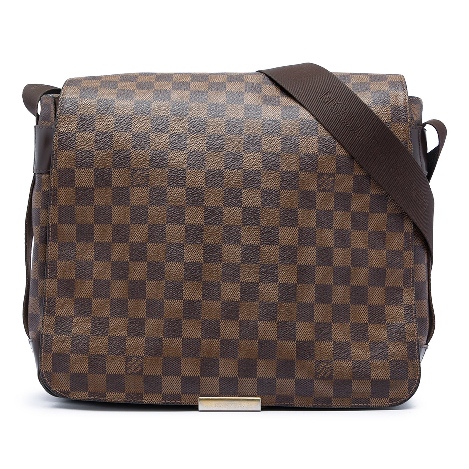Louis Vuitton Abbesses Messenger Bag Damier Ebene Canvas: Louis Vuitton Abbesses Messenger Bag Damier Ebene Canvas Louis Vuitton Damier Ebene Abbesses shoulder bag with a damier canvas body, leather trim, and an adjustable flat strap. The design includes a f
