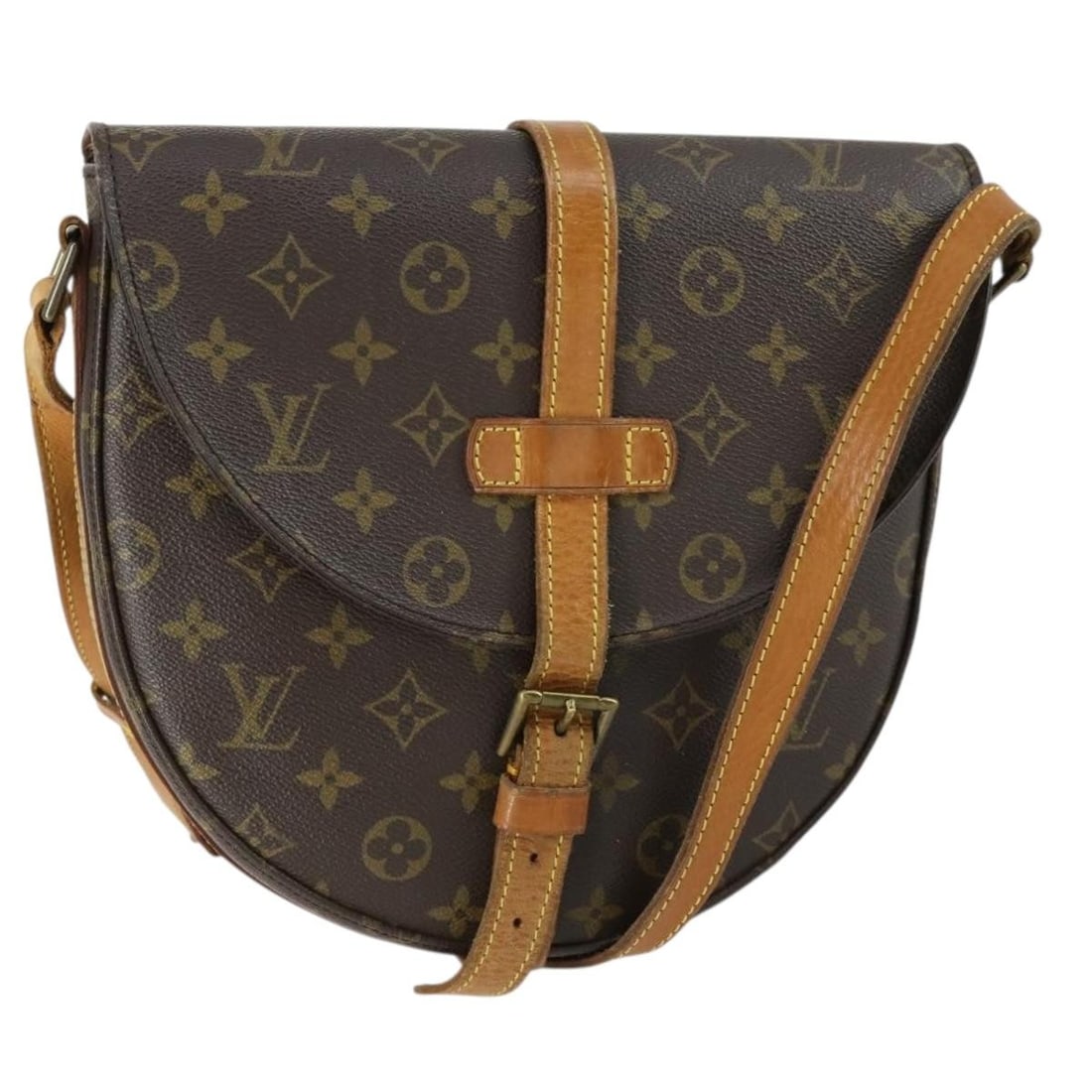 Louis Vuitton M51232 Chantilly GM Monogram Canvas Shoulder Bag: Louis Vuitton M51232 Chantilly GM Monogram Canvas Shoulder Bag Authentic Louis Vuitton Chantilly GM shoulder bag in Monogram canvas, model M51232, made in France. This women's shoulder bag is sold as 