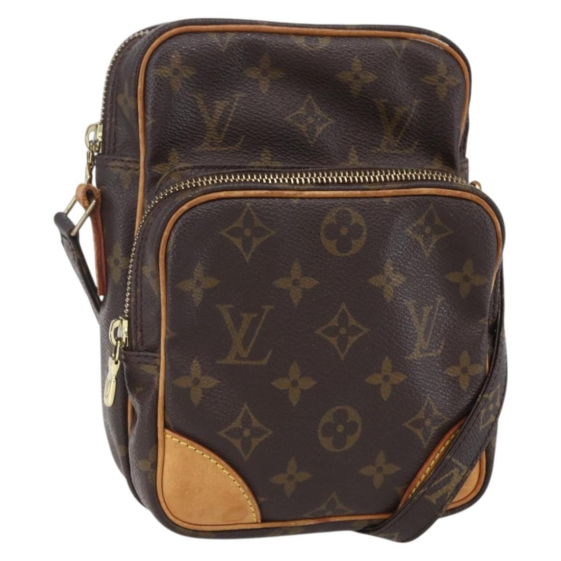 LOUIS VUITTON Monogram Amazon Shoulder Bag M45236 Auth France (1 of 18)