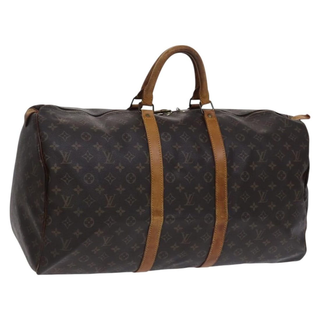 Louis Vuitton M41424 Keepall 55 Monogram Canvas Boston Bag (1 of 18)