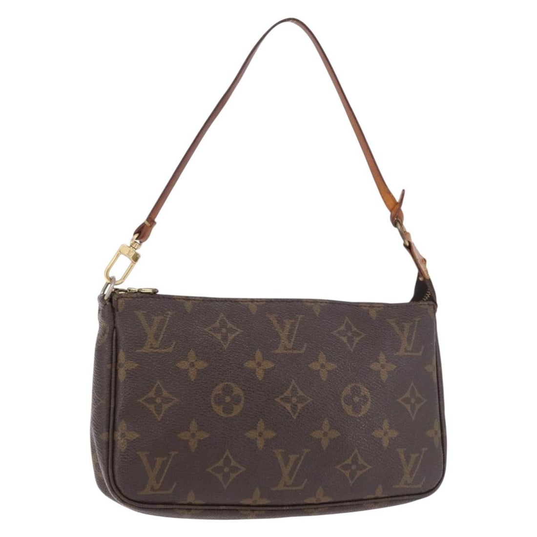 Louis Vuitton M51980 Monogram Canvas Accessory Pouch France: Louis Vuitton M51980 Monogram Canvas Accessory Pouch France Louis Vuitton Monogram Pochette Accessoires accessory pouch made in France from Monogram Canvas. This women's pouch is identified by product