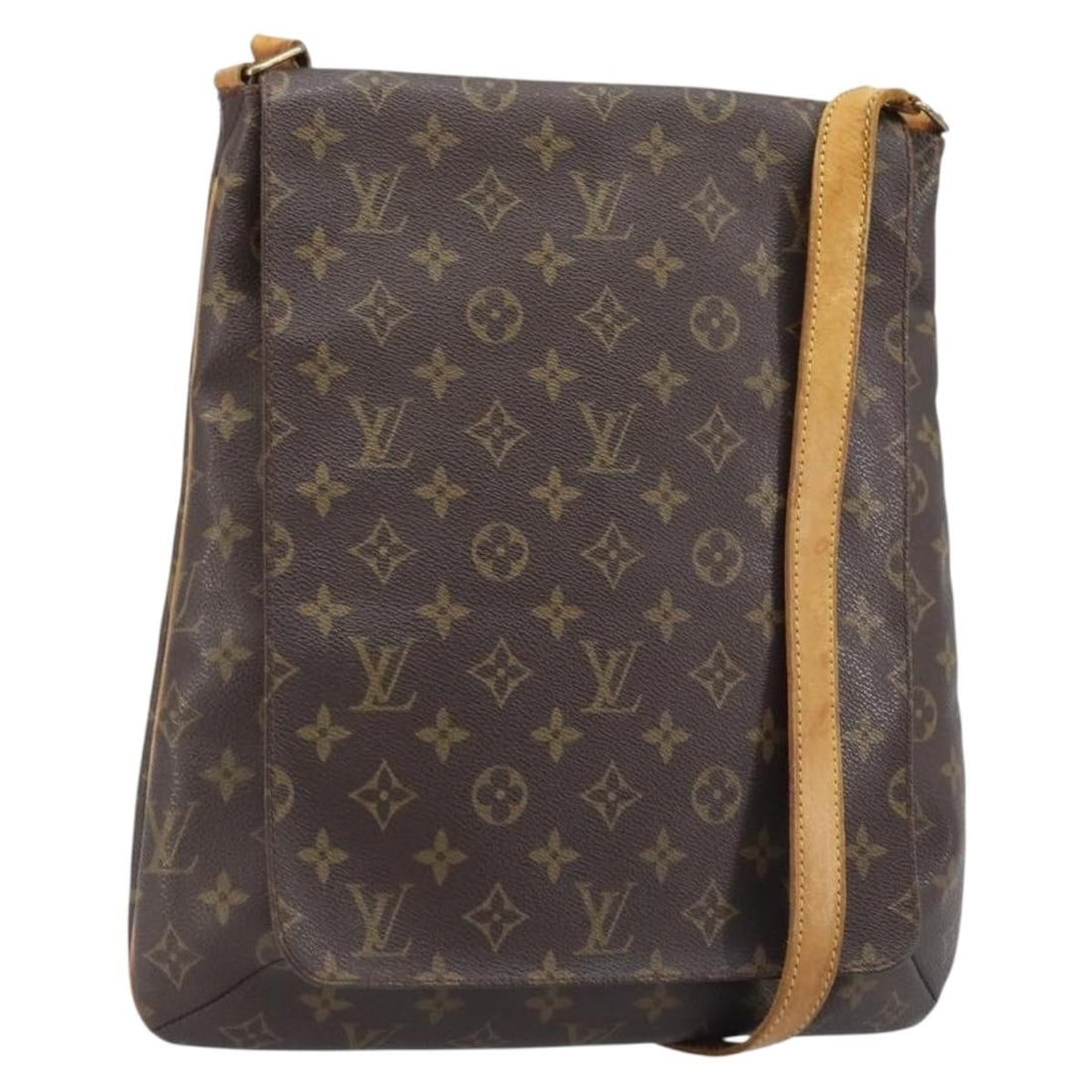 Louis Vuitton Musette M51256 Monogram Canvas Shoulder Bag France: Louis Vuitton Musette M51256 Monogram Canvas Shoulder Bag France Louis Vuitton Monogram Musette shoulder bag in monogram canvas, made in France. This women's bag is offered as the item only, without t