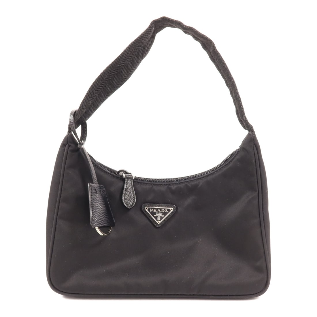 Prada Re-Edition 2000 INE515 Mini Nylon Handbag Black (1 of 13)