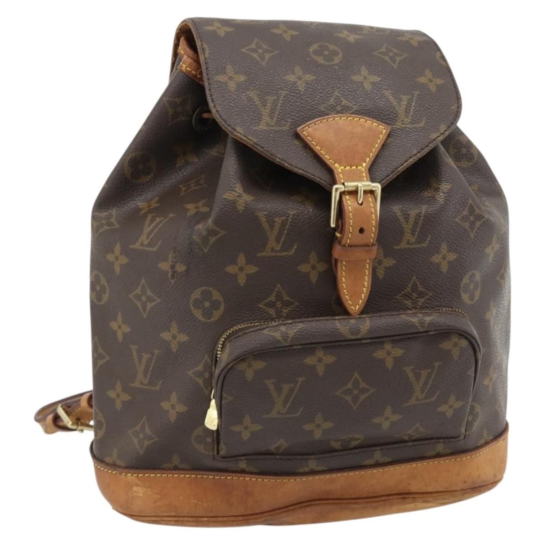 Louis Vuitton M51136 Montsouris MM Monogram Canvas Backpack (1 of 18)