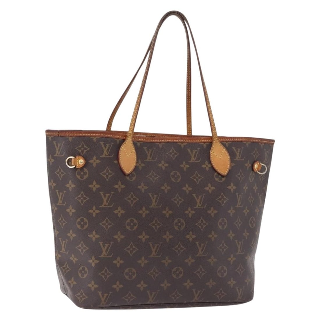 Louis Vuitton M40156 Neverfull MM Monogram Canvas Tote: Louis Vuitton M40156 Neverfull MM Monogram Canvas Tote Louis Vuitton Neverfull MM tote bag in Monogram canvas with an open-top design and shoulder handles. This women's bag was made in France and is o