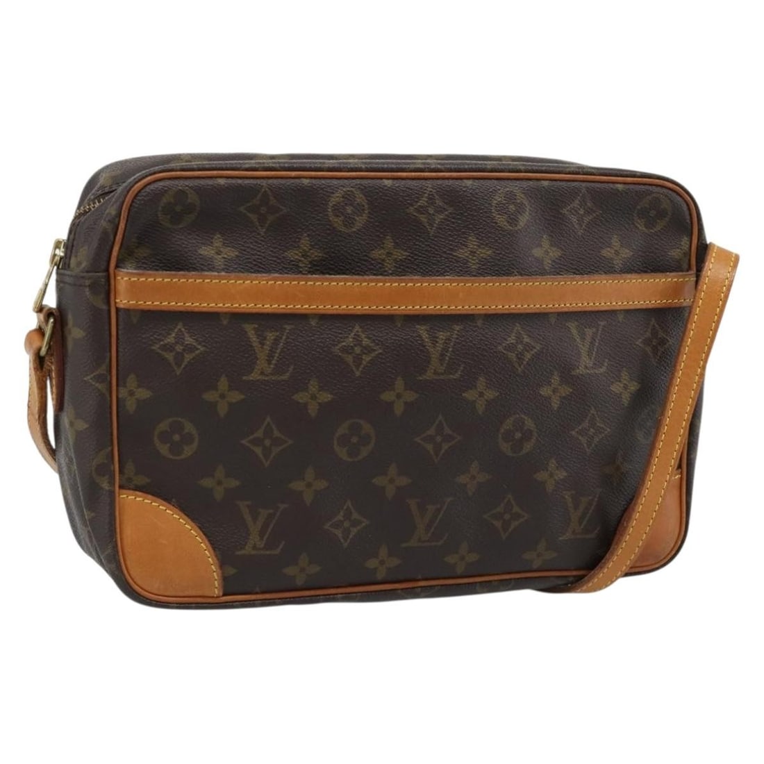 Louis Vuitton M51272 Trocadero 30 Monogram Canvas Shoulder Bag: Louis Vuitton M51272 Trocadero 30 Monogram Canvas Shoulder Bag Louis Vuitton Trocadero 30 shoulder bag in Monogram canvas, model M51272, made in France. This women's bag is offered as the item only; b