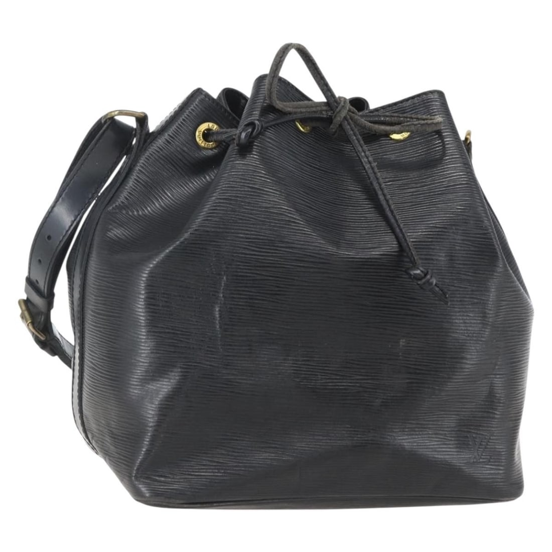 Louis Vuitton M44102 Petit Noe Black Epi Leather Shoulder Bag: Louis Vuitton M44102 Petit Noe Black Epi Leather Shoulder Bag Louis Vuitton Petit Noe shoulder bag in black Epi leather. This women's bag is made in France and includes the bag only; item box and dust