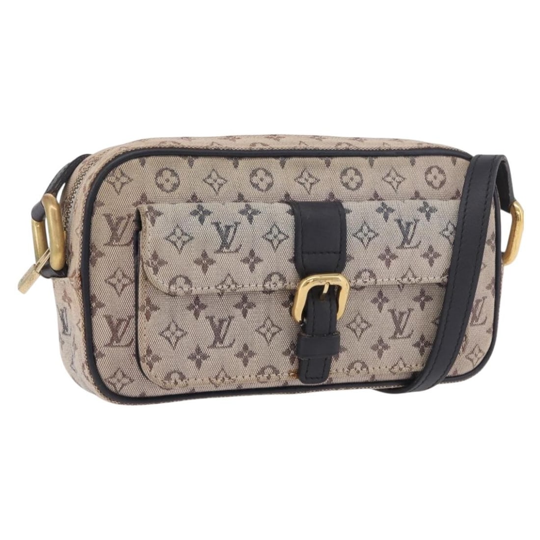 Louis Vuitton M92004 Juliet MM Blue Monogram Mini Shoulder Bag: Louis Vuitton M92004 Juliet MM Blue Monogram Mini Shoulder Bag Louis Vuitton Monogram Mini Juliet MM shoulder bag in blue Monogram Mini canvas. This women's shoulder bag is made in France and includes