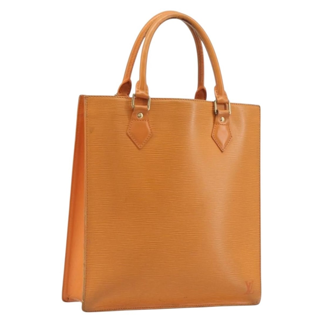 Louis Vuitton M5274H Sac Plat PM Epi Leather Handbag Mandarin: Louis Vuitton M5274H Sac Plat PM Epi Leather Handbag Mandarin Louis Vuitton Sac Plat PM handbag in Mandarin Epi leather. This structured women's handbag is made in France and is offered without the or