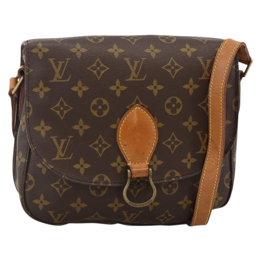Louis Vuitton Saint Cloud GM Monogram Canvas Shoulder Bag M51242: Louis Vuitton Saint Cloud GM Monogram Canvas Shoulder Bag M51242 Louis Vuitton Saint Cloud GM shoulder bag in Monogram canvas, model M51242. This women's bag is made in France and features an adjustab