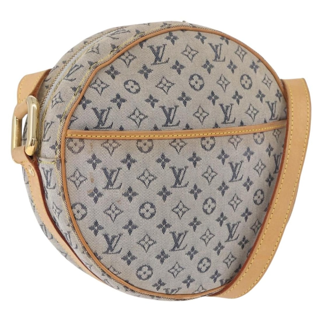 Louis Vuitton M92000 Jeanne GM Blue Monogram Mini Shoulder Bag: Louis Vuitton M92000 Jeanne GM Blue Monogram Mini Shoulder Bag Louis Vuitton Monogram Mini Jeanne GM shoulder bag in blue Monogram Mini canvas. This women's shoulder bag was made in France and feature