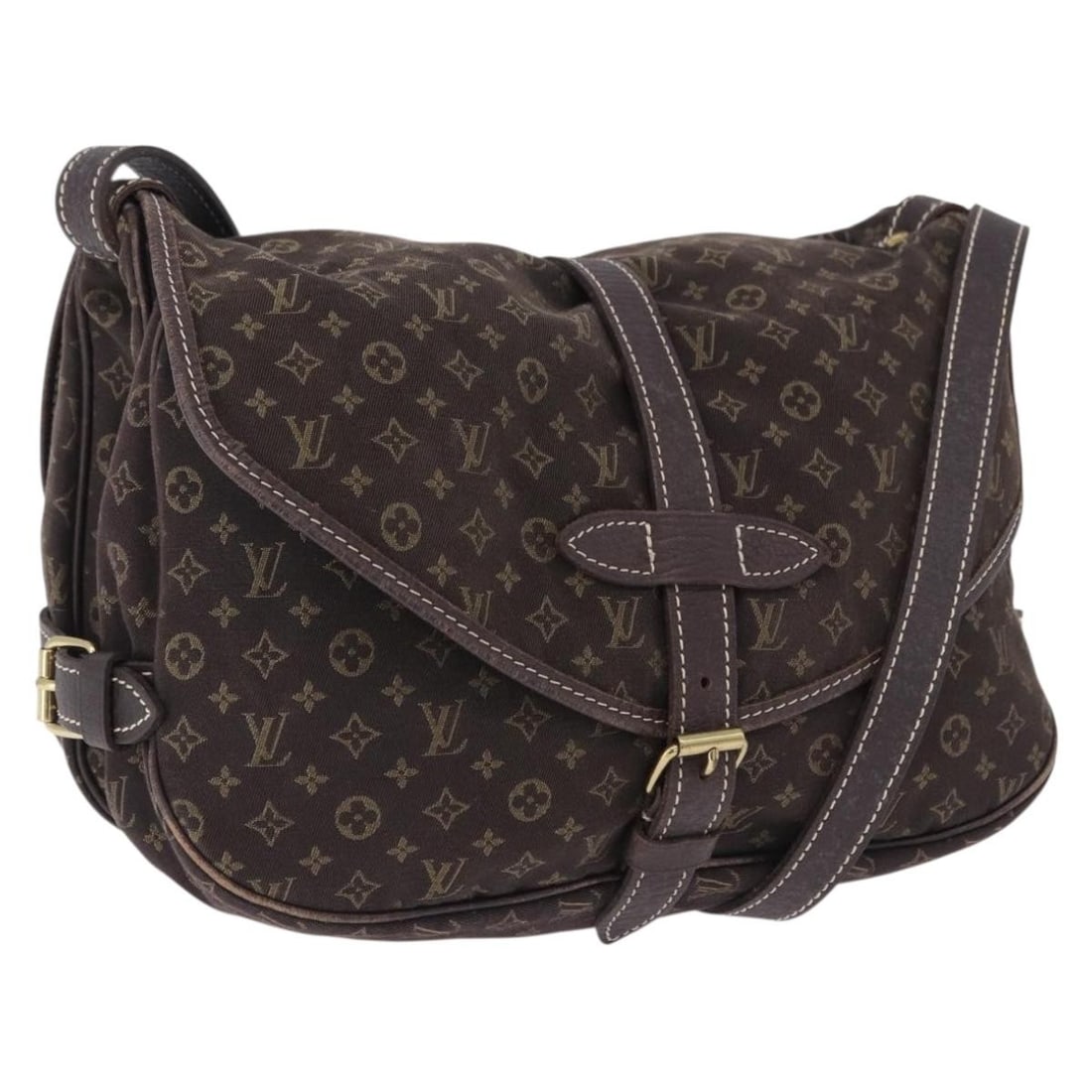 Louis Vuitton Saumur 30 Shoulder Bag Monogram Mini Lin Brown Fuzan M95227: Louis Vuitton Saumur 30 Shoulder Bag Monogram Mini Lin Brown Fuzan M95227 Louis Vuitton Monogram Mini Lin Saumur 30 shoulder bag in Brown/Fuzan. This women's bag is made in France and features the Mon