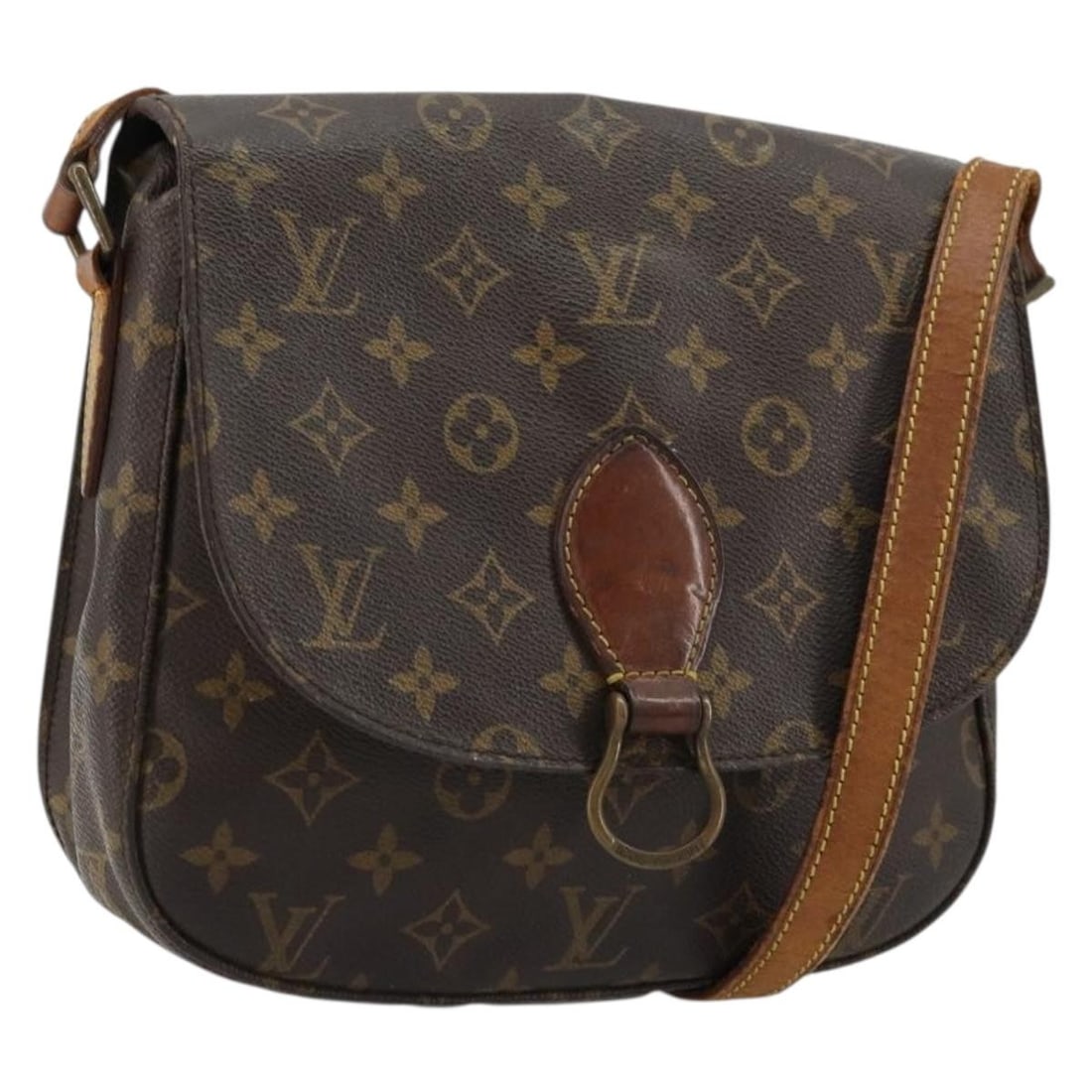 Louis Vuitton Saint Cloud GM Monogram Canvas Shoulder Bag M51242: Louis Vuitton Saint Cloud GM Monogram Canvas Shoulder Bag M51242 Louis Vuitton Saint Cloud GM shoulder bag in Monogram canvas. This women's bag is made in France and includes only the bag shown; the i