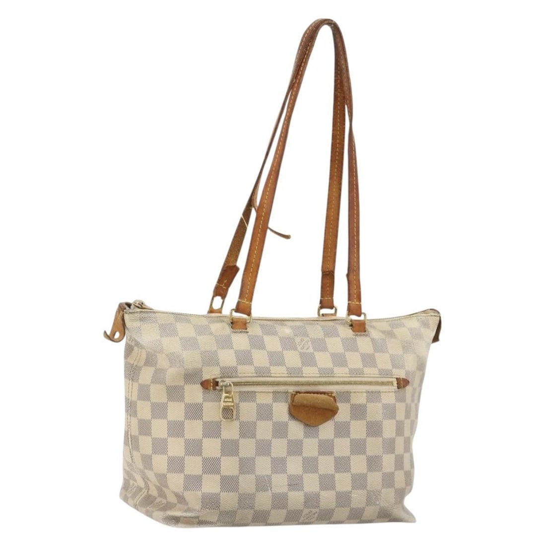Louis Vuitton Jena PM Shoulder Bag Damier Azur Canvas N44039 (1 of 18)