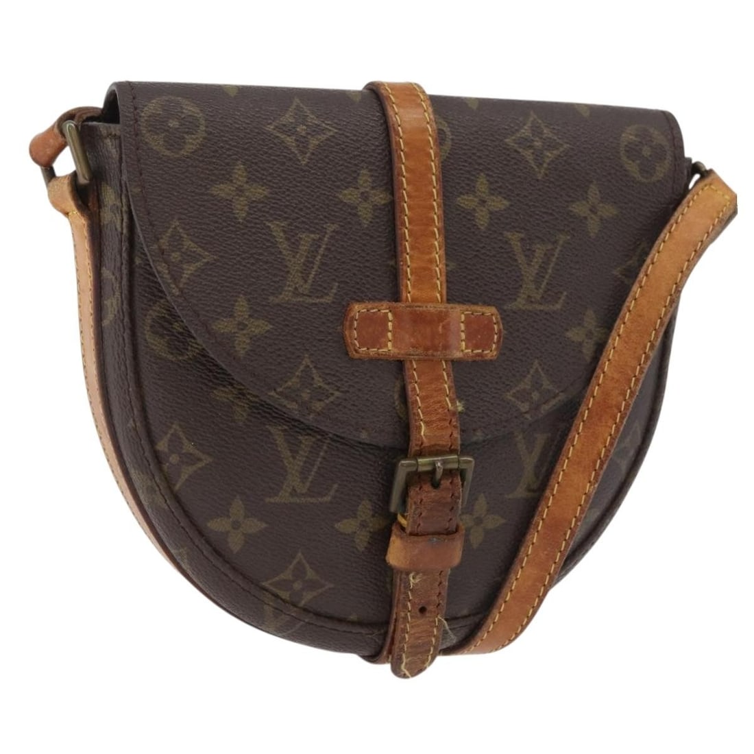 Louis Vuitton M51234 Chantilly PM Monogram Canvas Shoulder Bag: Louis Vuitton M51234 Chantilly PM Monogram Canvas Shoulder Bag Louis Vuitton Chantilly PM shoulder bag in Monogram canvas, made in France. This women's bag features an adjustable shoulder strap and in