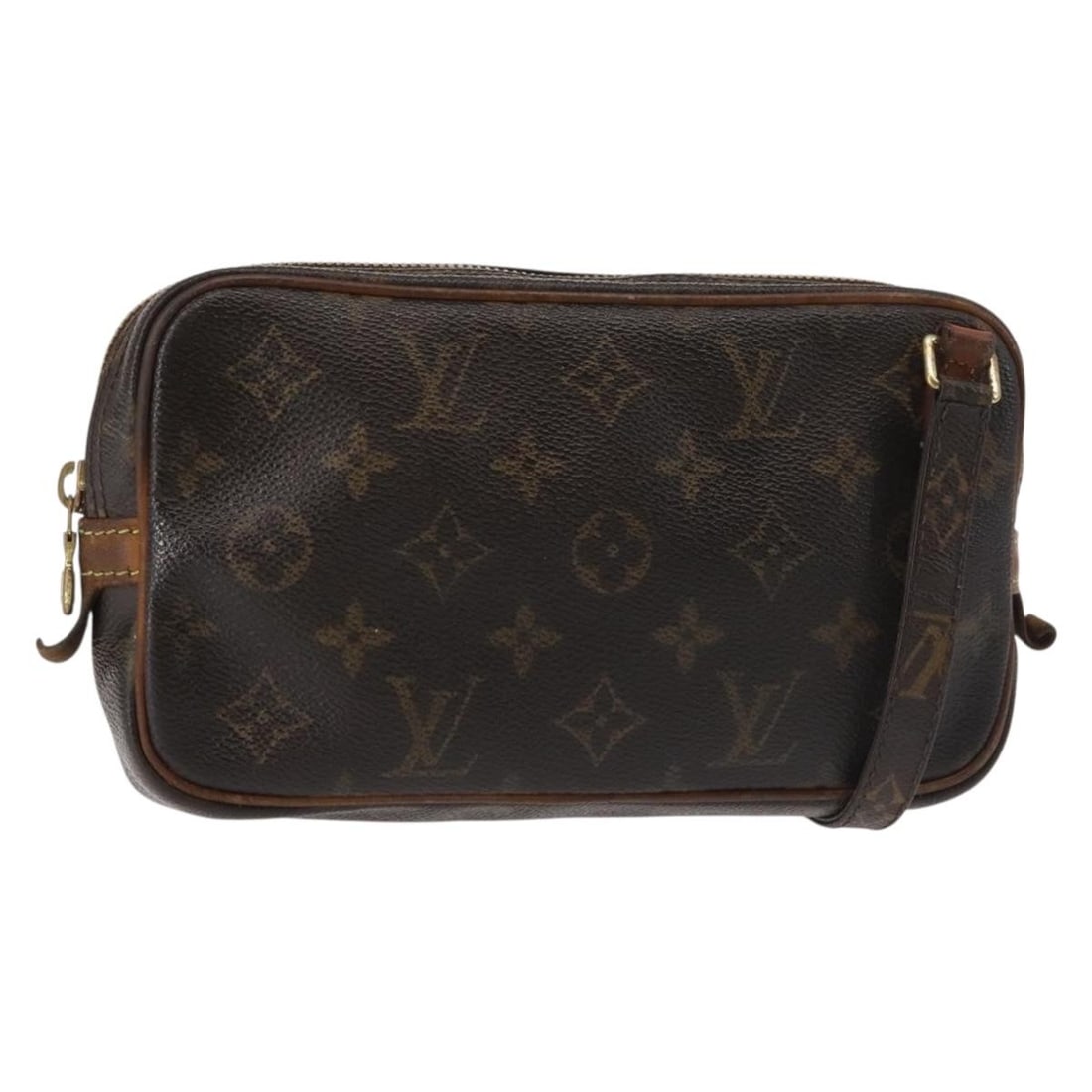 LOUIS VUITTON Monogram Marly Bandouliere Shoulder Bag M51828 Auth: LOUIS VUITTON Monogram Marly Bandouliere Shoulder Bag M51828 Auth The LOUIS VUITTON Monogram Marly Bandouliere Shoulder Bag (M51828) is a stylish and iconic accessory, crafted from durable Monogram Ca