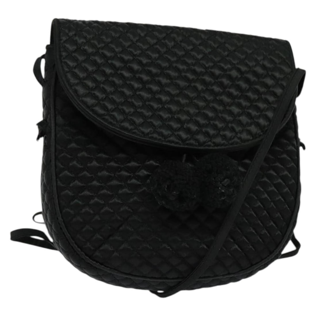 Bottega Veneta Black Gold Satin Shoulder Bag Auth 138179: Bottega Veneta Black Gold Satin Shoulder Bag Auth 138179 This Bottega Veneta shoulder bag is crafted from luxurious satin in a sophisticated black and gold color scheme. The stylish design measures ap